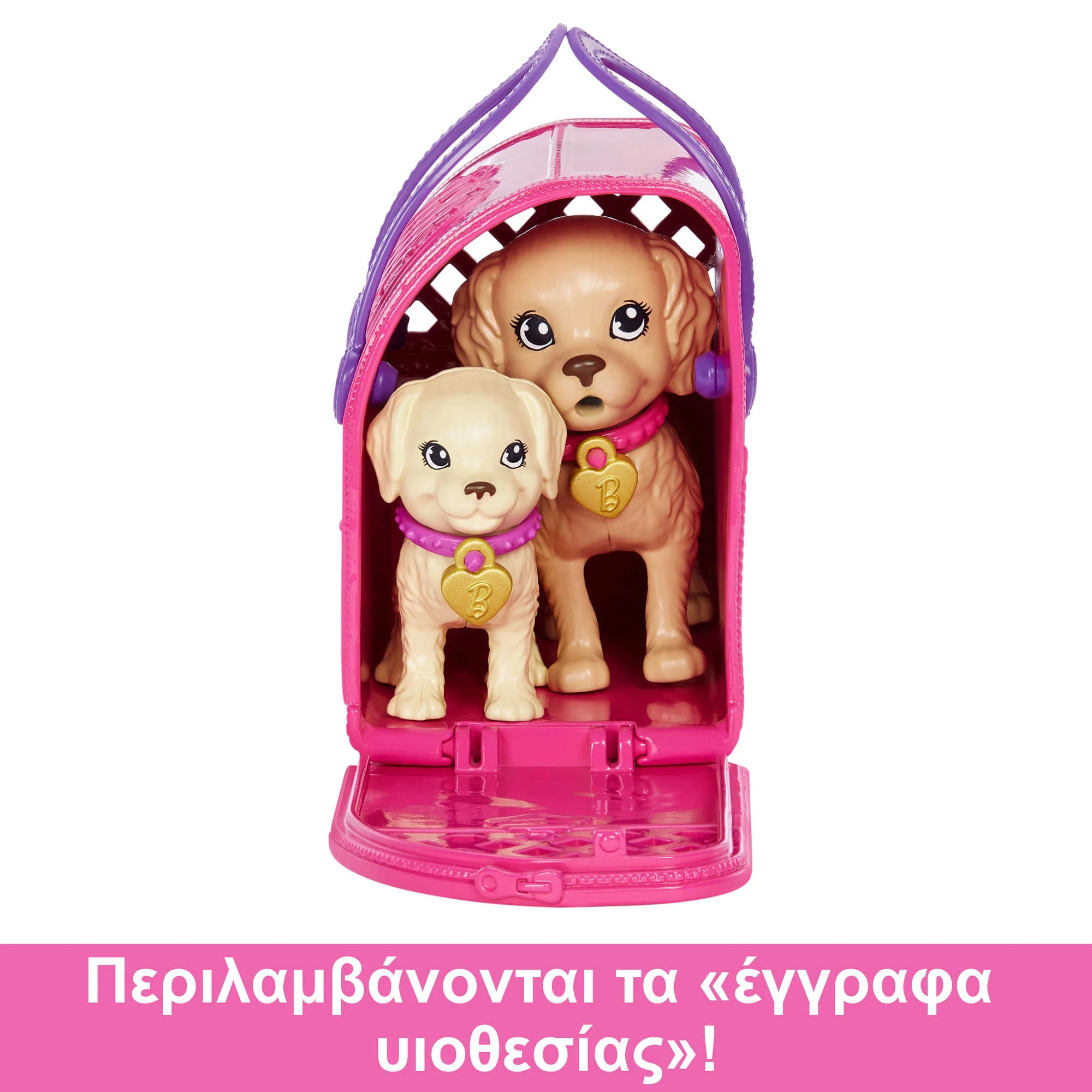 Barbie Κούκλα Και Αξεσουάρ Σετ Παιχνιδιού Με Κούκλα, 2 Σκυλάκια Και Αλλαγή Χρώματος - Image 7