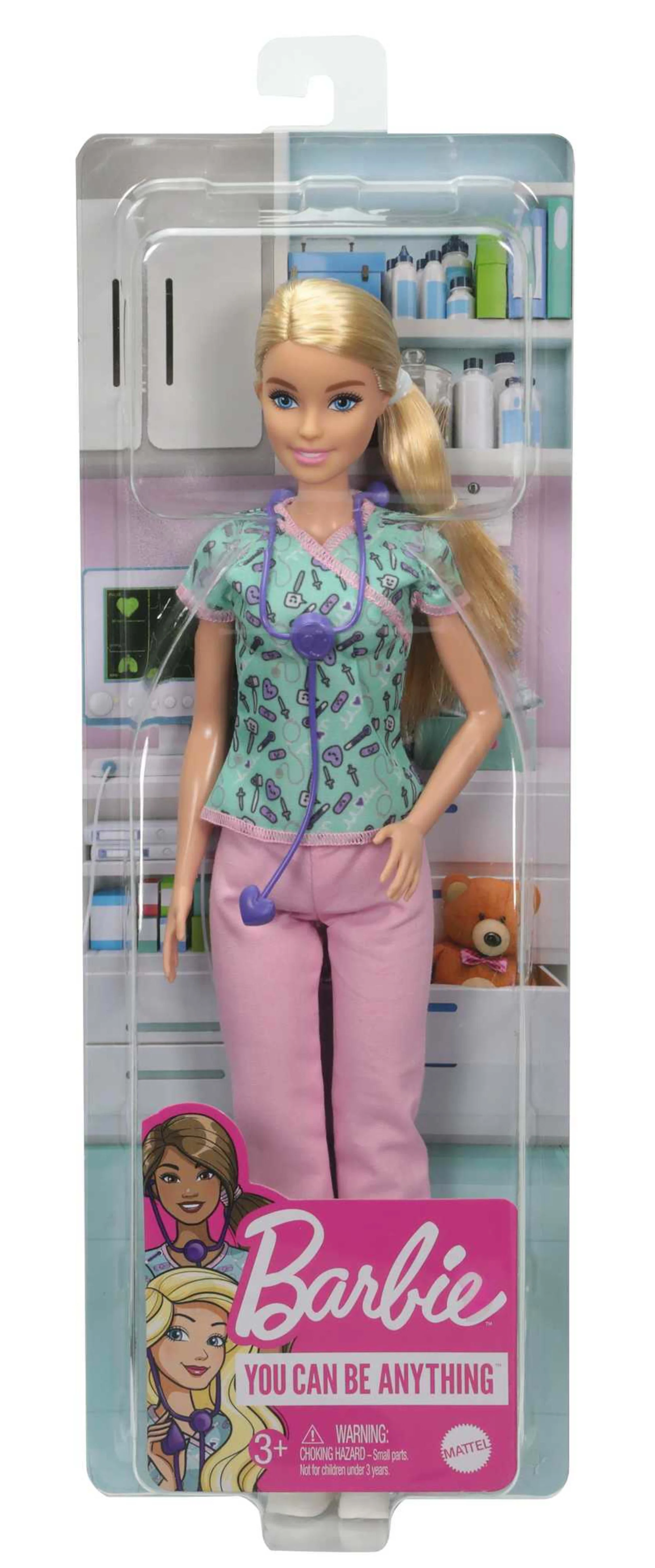 Barbie Krankenschwester Puppe, Karriere-Barbie, Anziehpuppe - Image 6