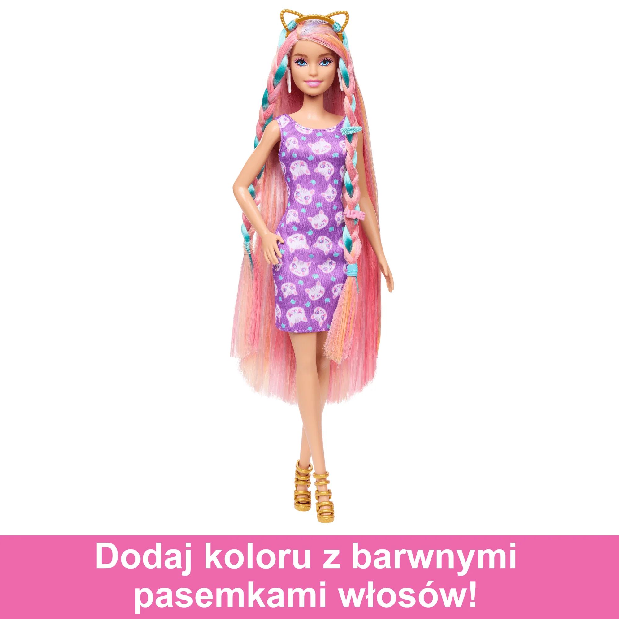 Barbie Zabawa włosami Lalka z akcesoriami - Image 5
