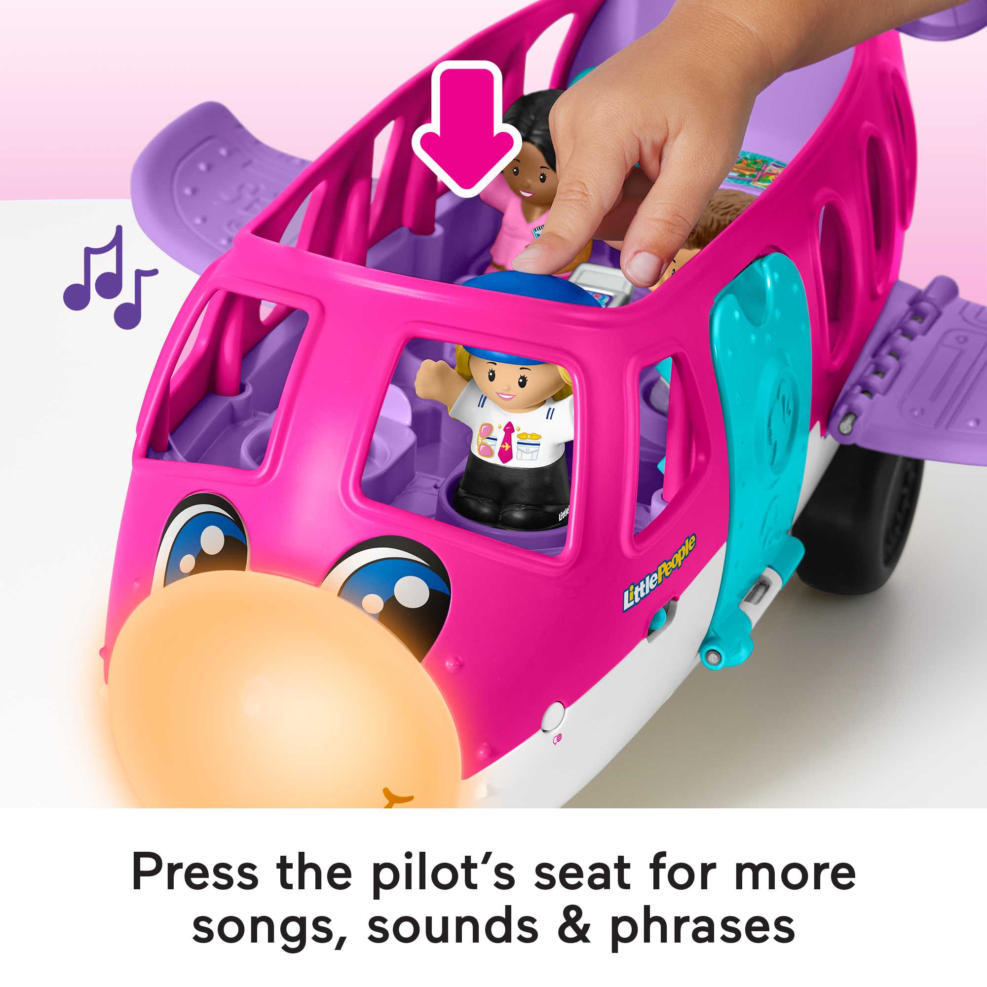 Barbie Little Dream Plane By Little People - Image 5