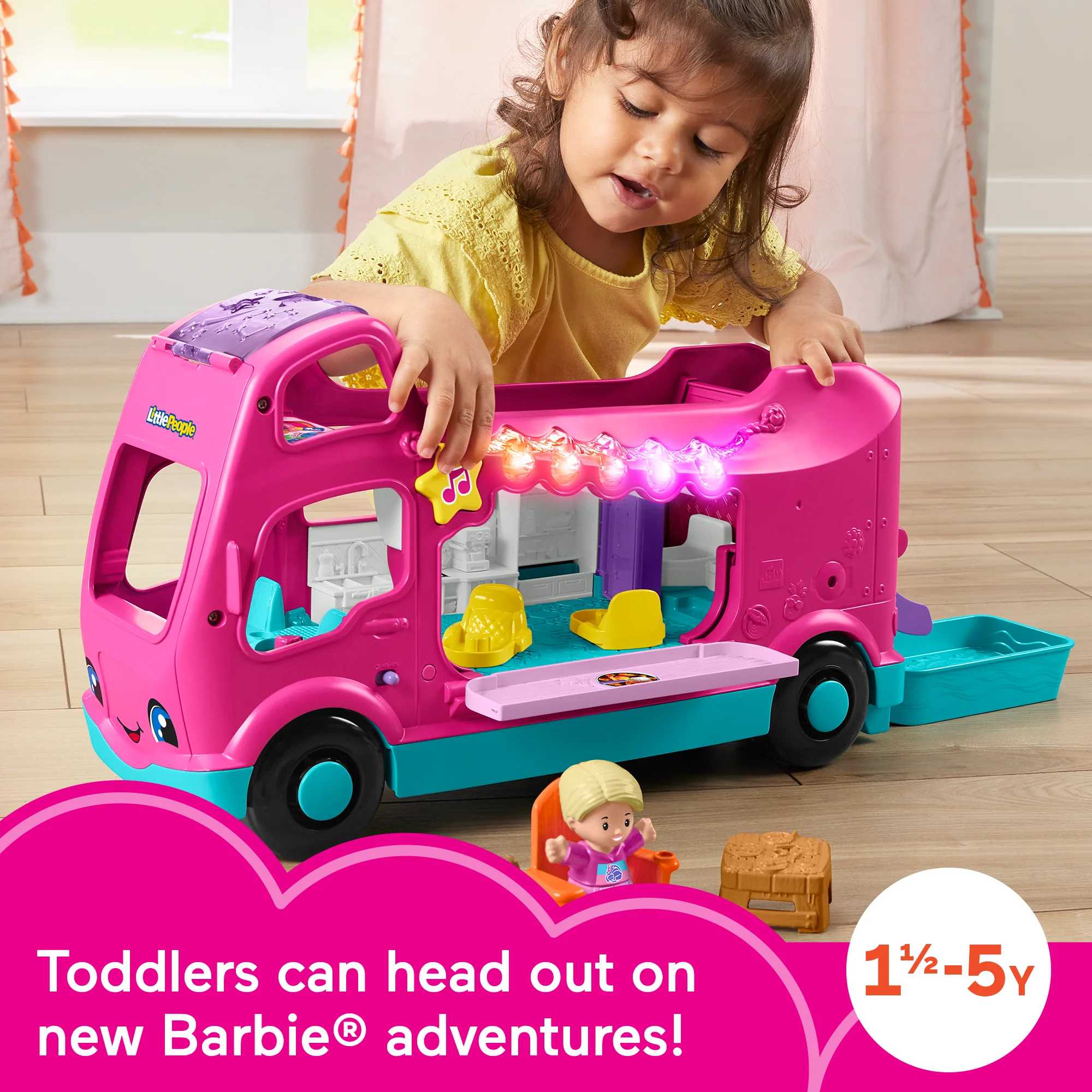 Barbie Little Dreamcamper By Little People - Image 2