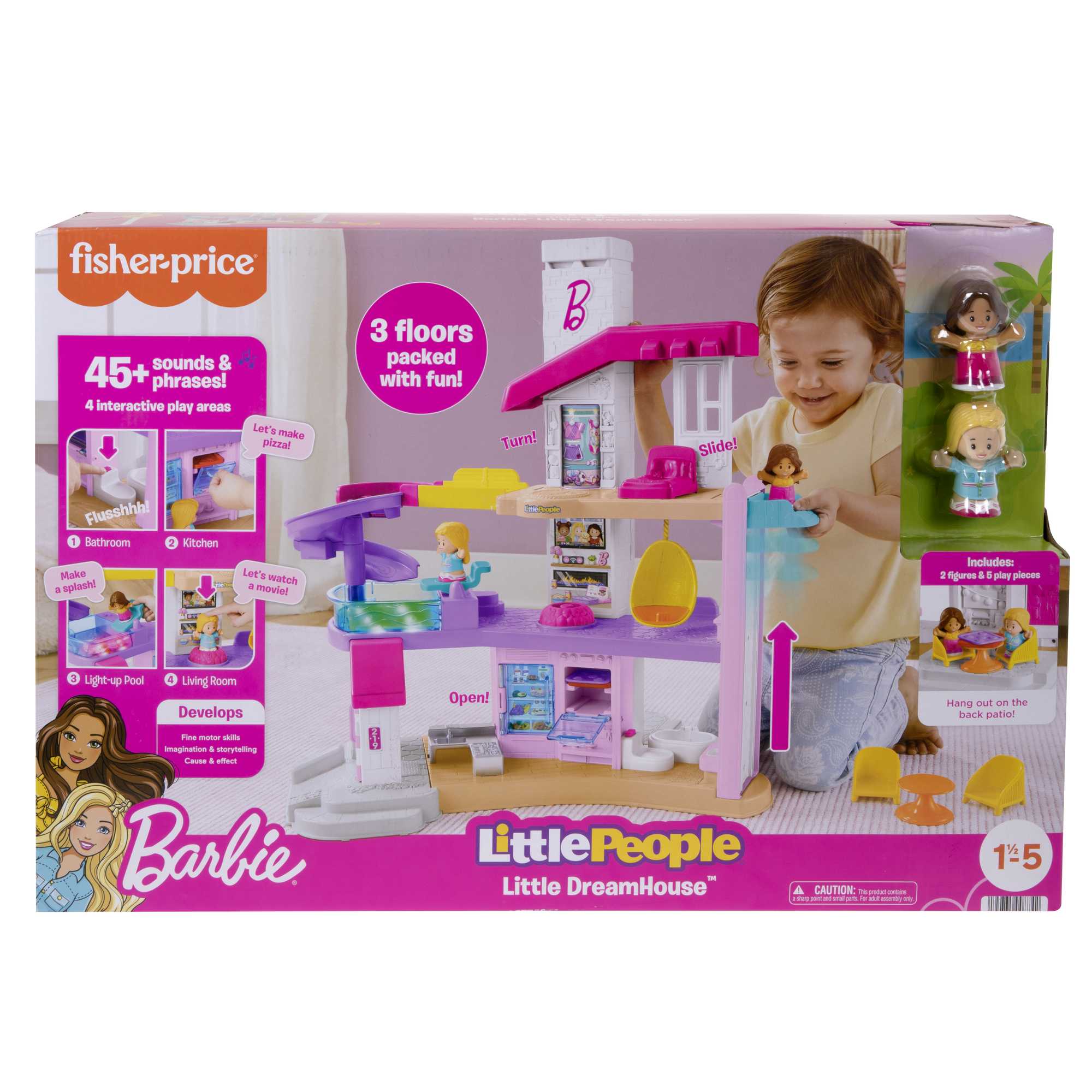 Barbie Little DreamHouse by Little People - Image 6