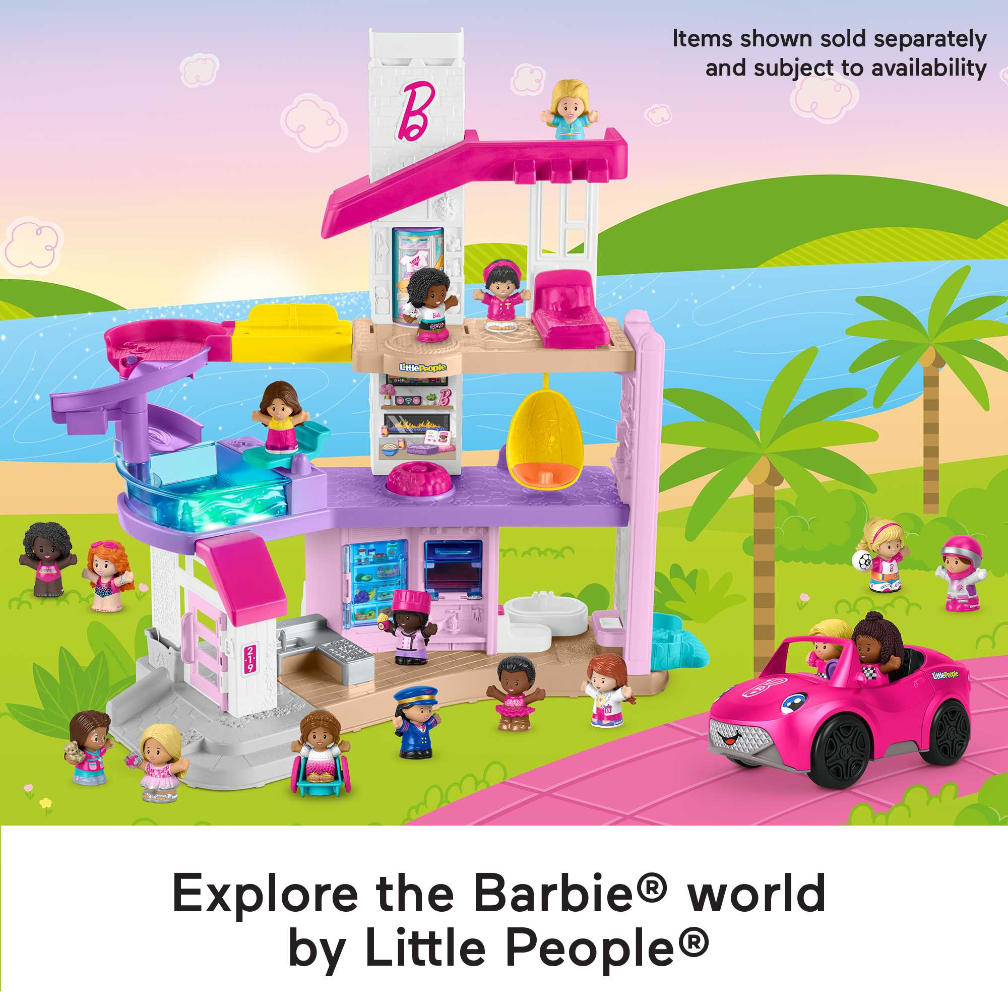 Barbie Little DreamHouse by Little People - Image 7