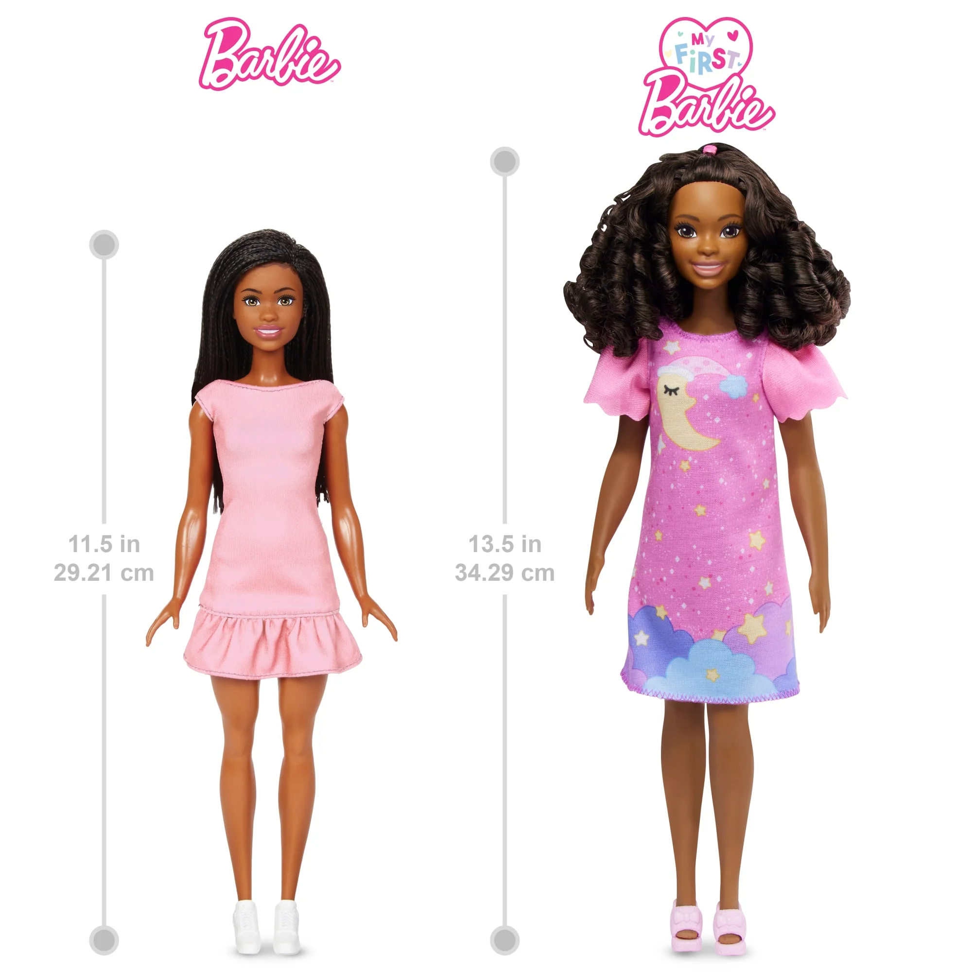 Barbie - Ma Première Barbie - Poupée Brune - Poupée Mannequin - 3 Ans Et + - Image 2