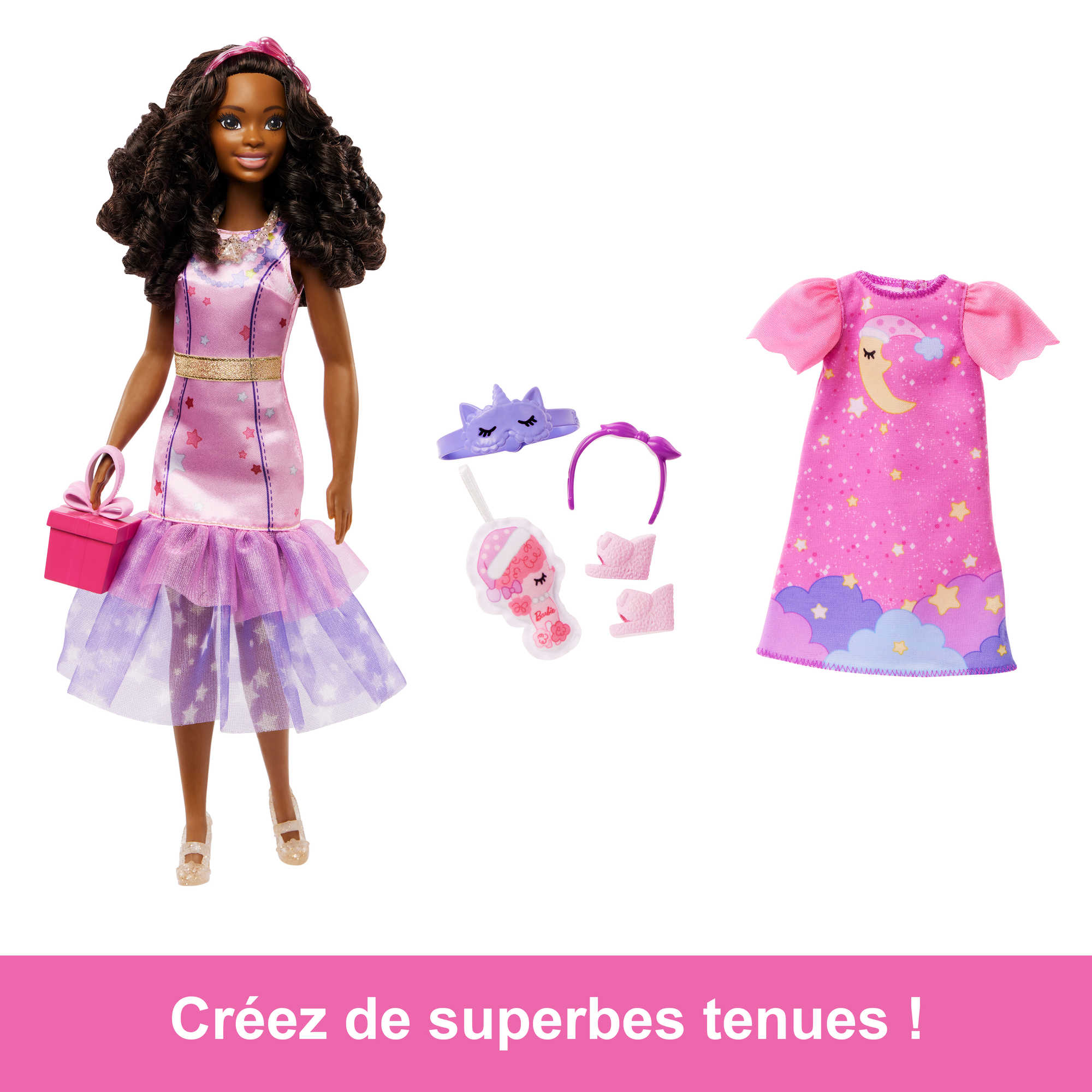 Barbie - Ma Première Barbie - Poupée Brune - Poupée Mannequin - 3 Ans Et + - Image 5