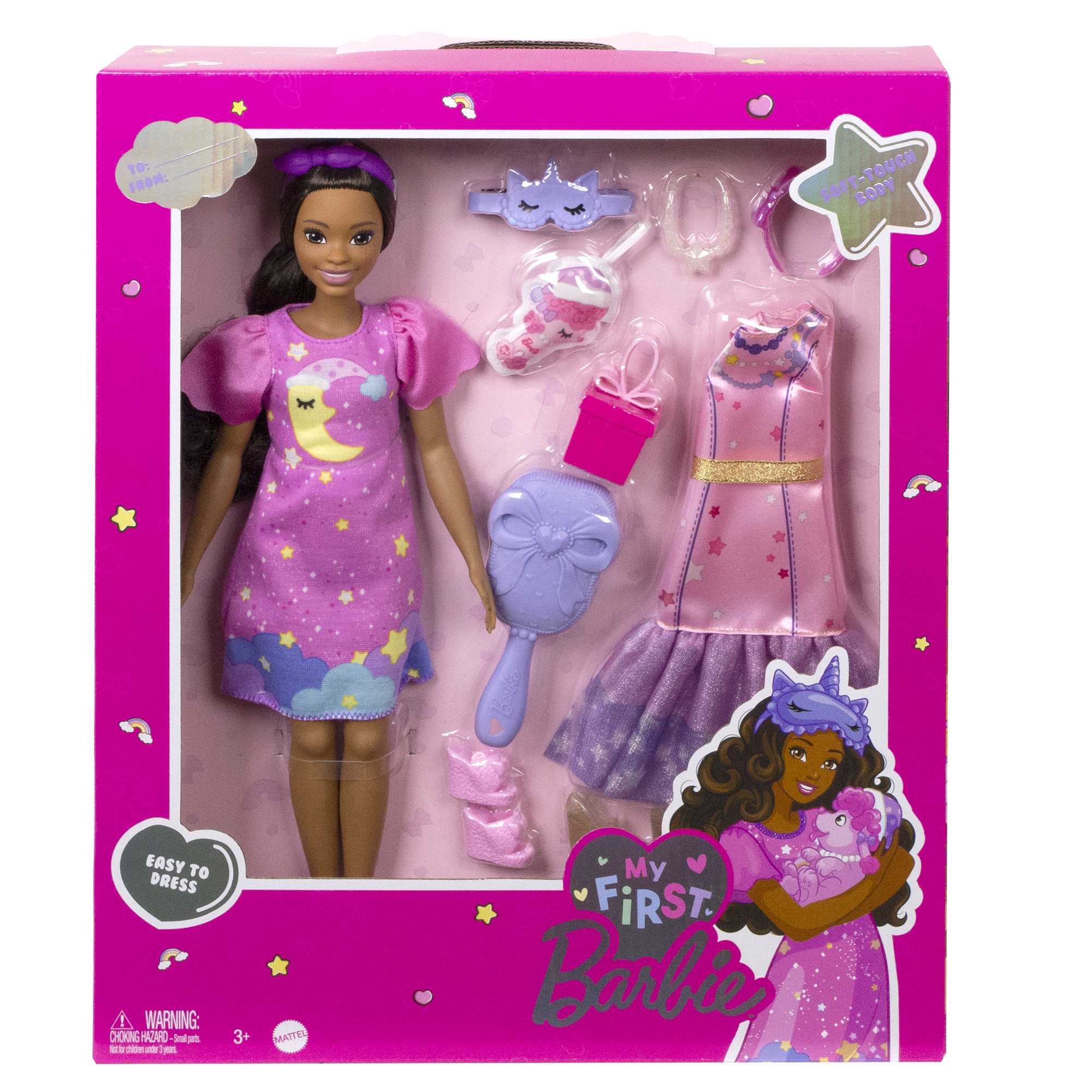 Barbie - Ma Première Barbie - Poupée Brune - Poupée Mannequin - 3 Ans Et + - Image 6