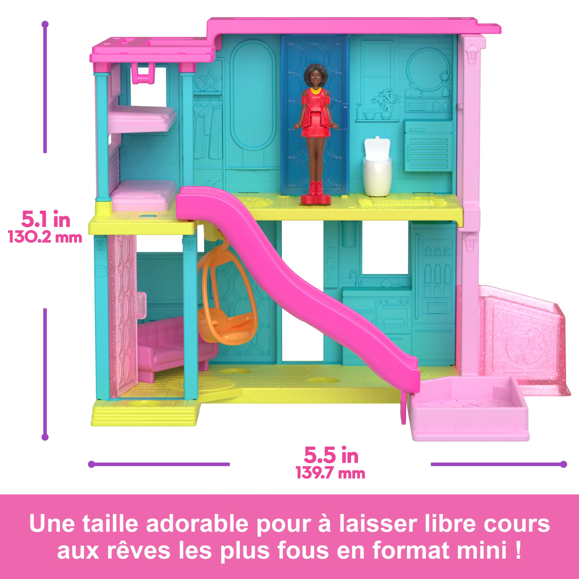 Barbie-Maison De Poupée Mini-Barbieland-Coffrets Maison Et Accessoires - Image 4