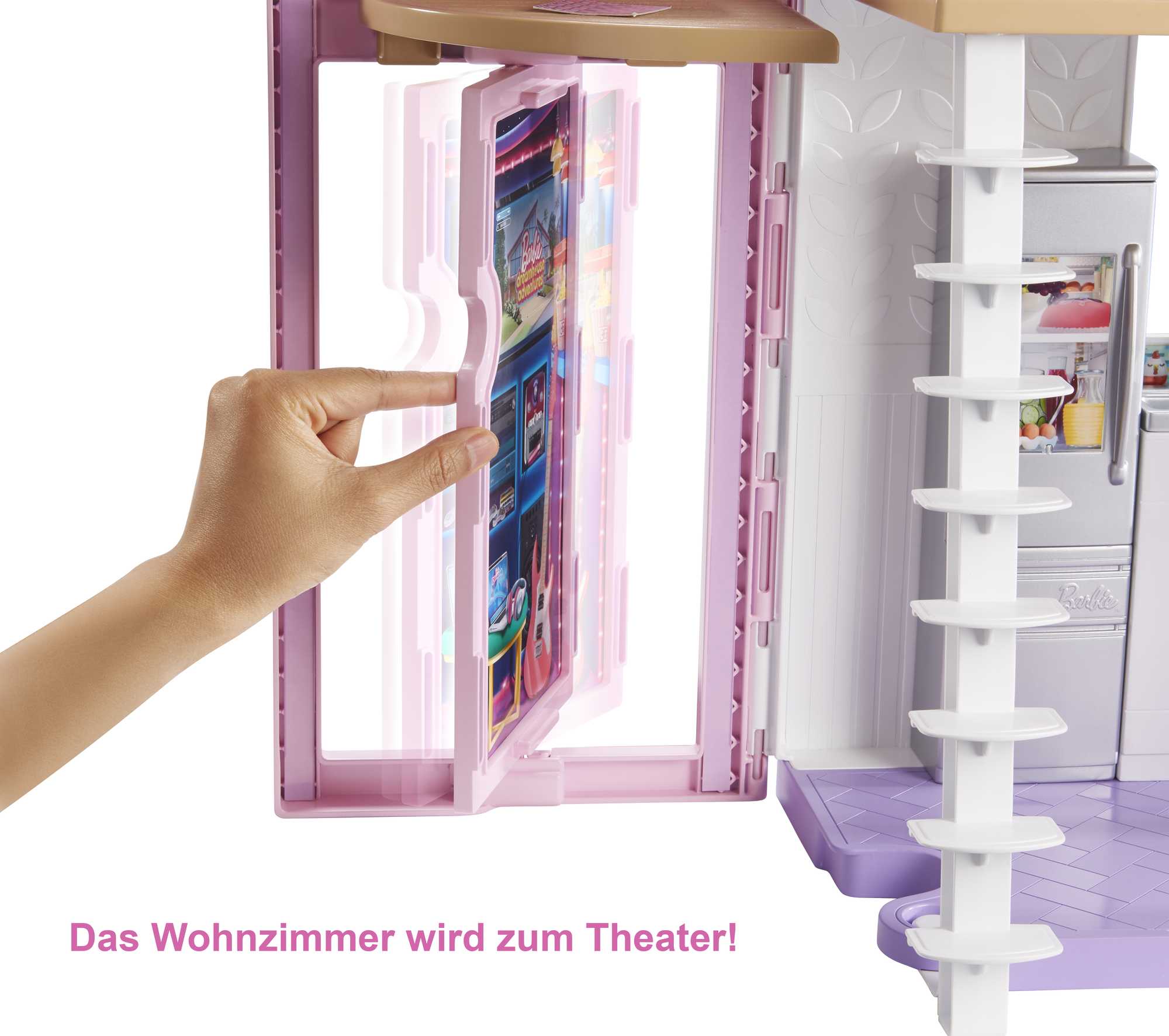 Barbie Malibu Haus, Puppenhaus, Barbie Stadthaus Mit Zubehör - Image 4