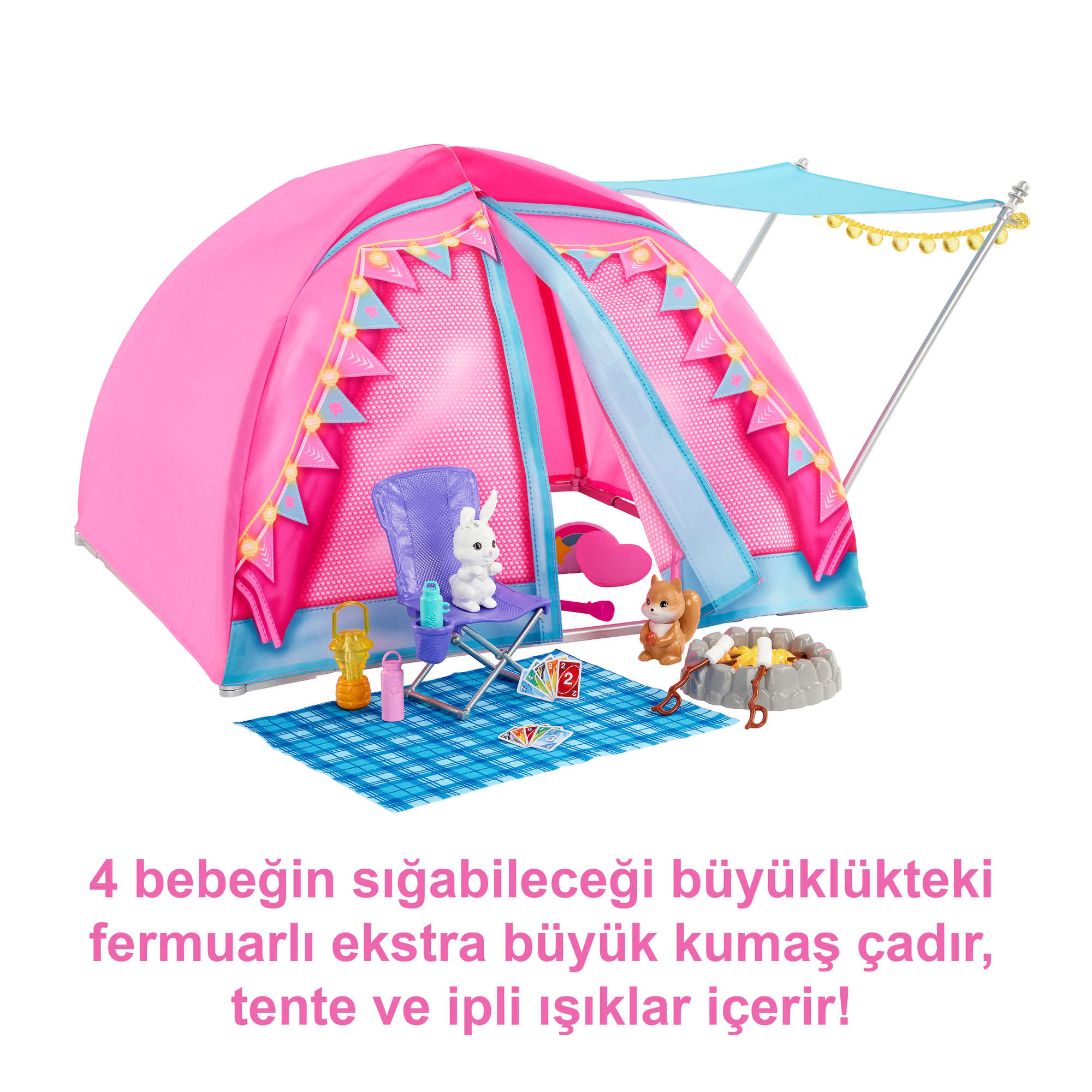 Barbie® Malibu ve Brooklyn Kampta Oyun Seti - Image 3