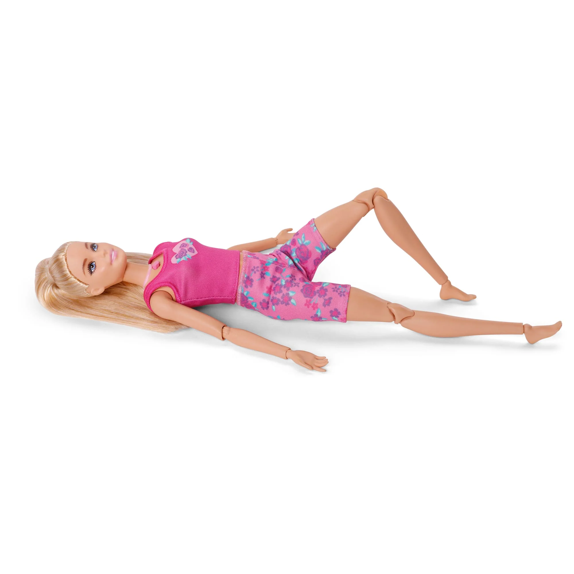 Yoga Kıyafetleri Giyen Işıklı, Sesli Ve Müzikli Meditasyoncu Barbie Ile Köpek Figürü - Image 4