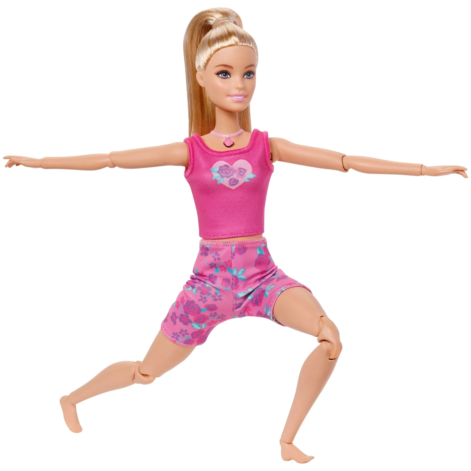 Yoga Kıyafetleri Giyen Işıklı, Sesli Ve Müzikli Meditasyoncu Barbie Ile Köpek Figürü - Image 6