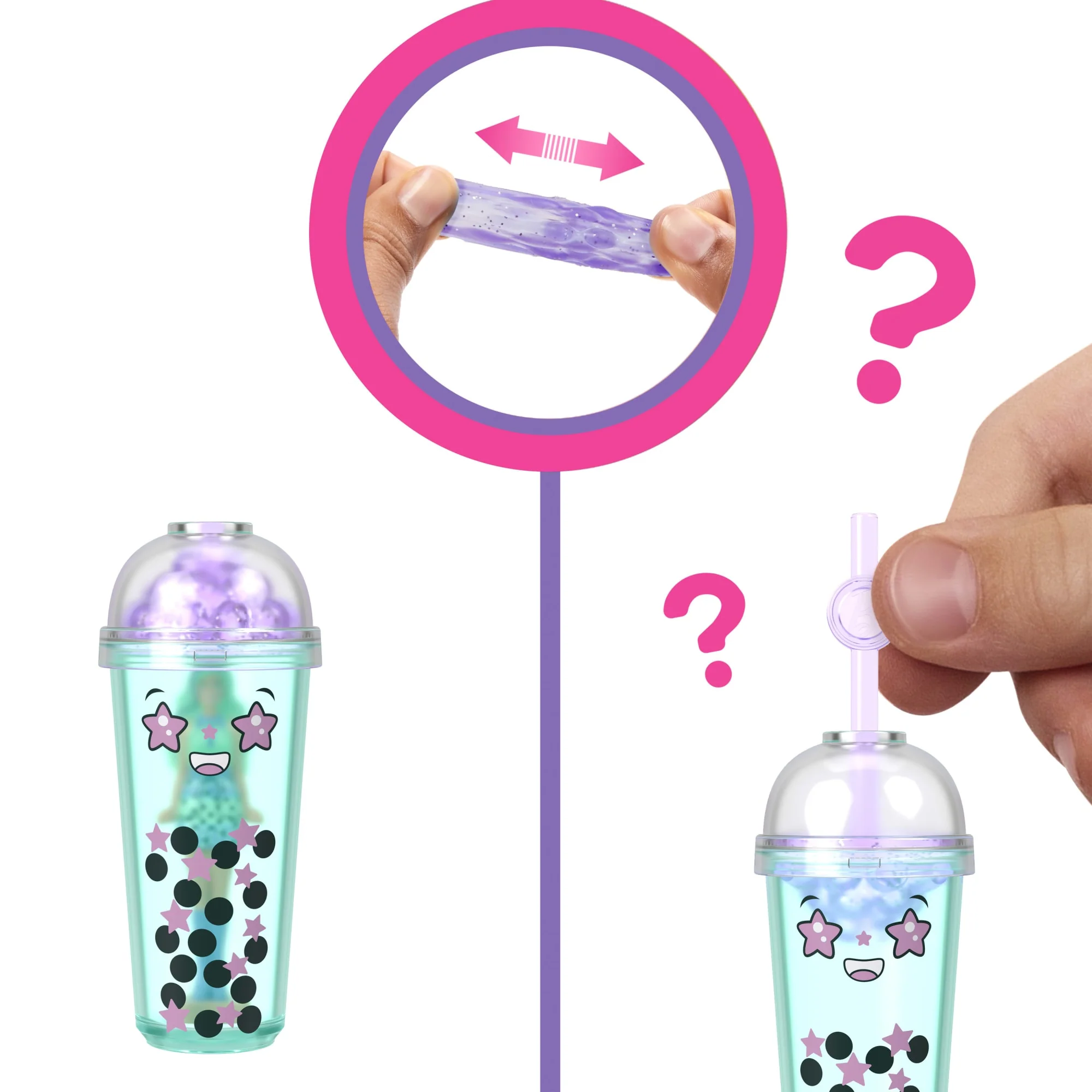 Barbie Mini Barbieland 5'Li Paket Pop Reveal Bebekler, 4 Cm'Lik Sürpriz Mini Bebek Ve Duyusal Gelişime Yönelik Oyuncak (Stiller Çeşitlilik Gösterebilir) - Image 2