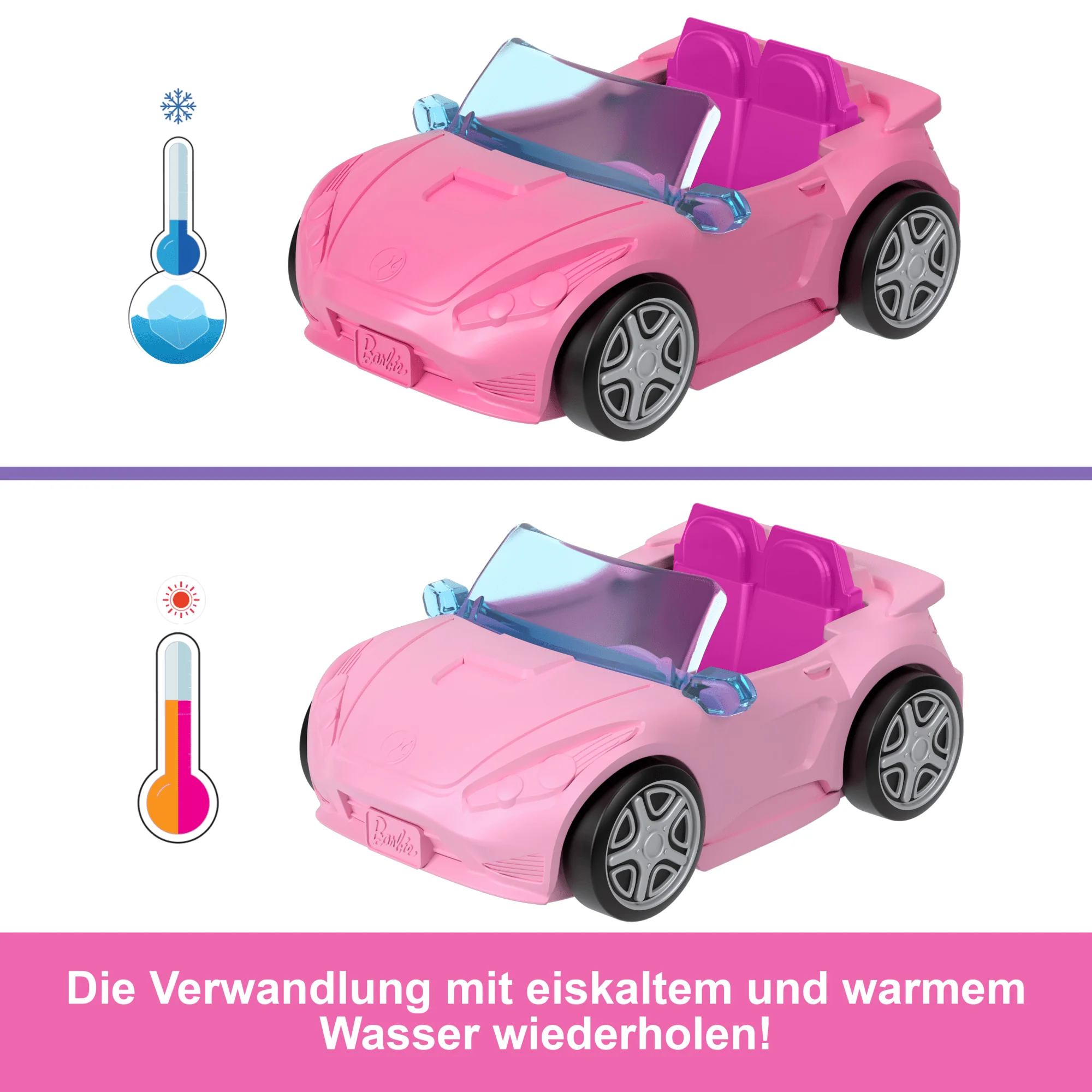 Barbie Mini Barbieland Puppe Und Cabrio - Image 3