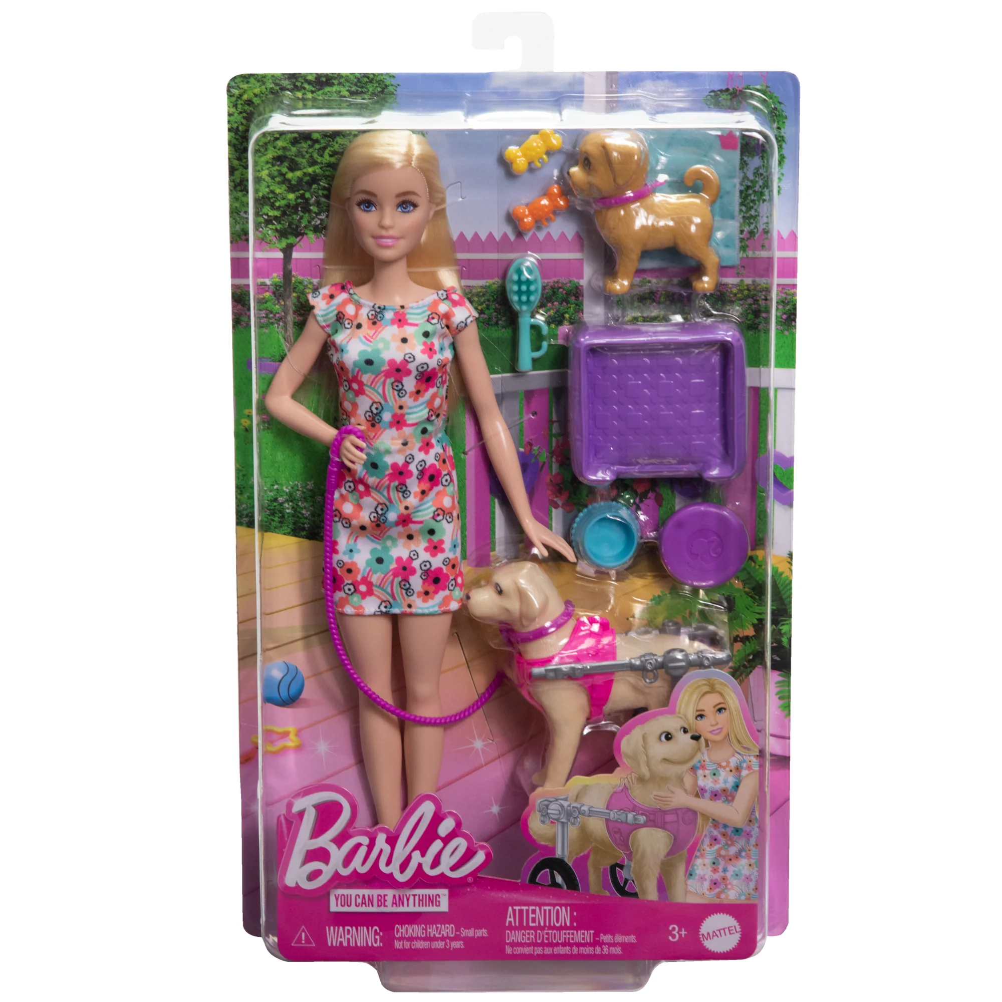 Barbie Paseadora De Perro Con Silla De Ruedas - Image 6