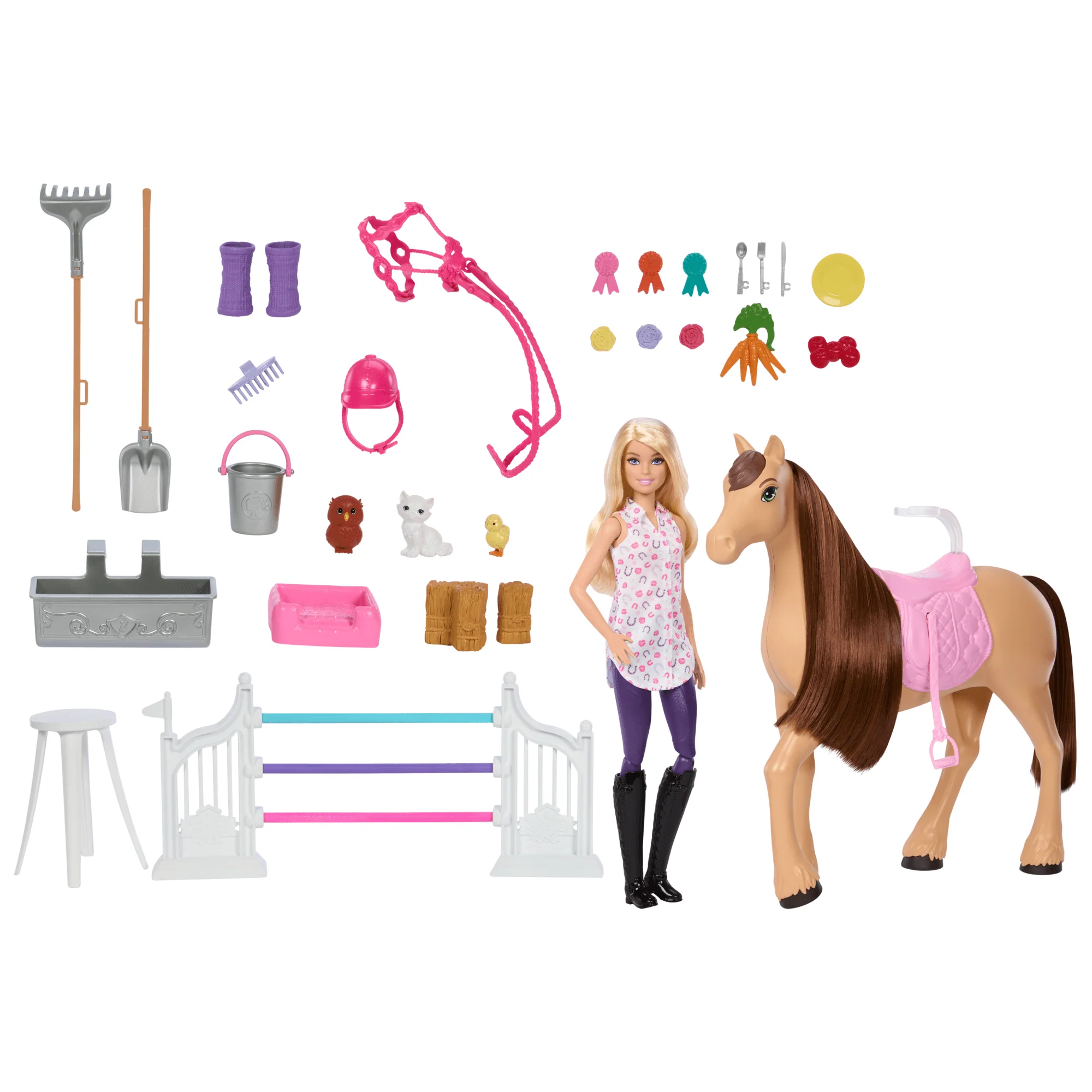 Barbie Mysteries The Great Horse Chase Barbie Σετ Στάβλος Με Κούκλα, Άλογο Και Αξεσουάρ, 25+ Κομμάτια - Image 3