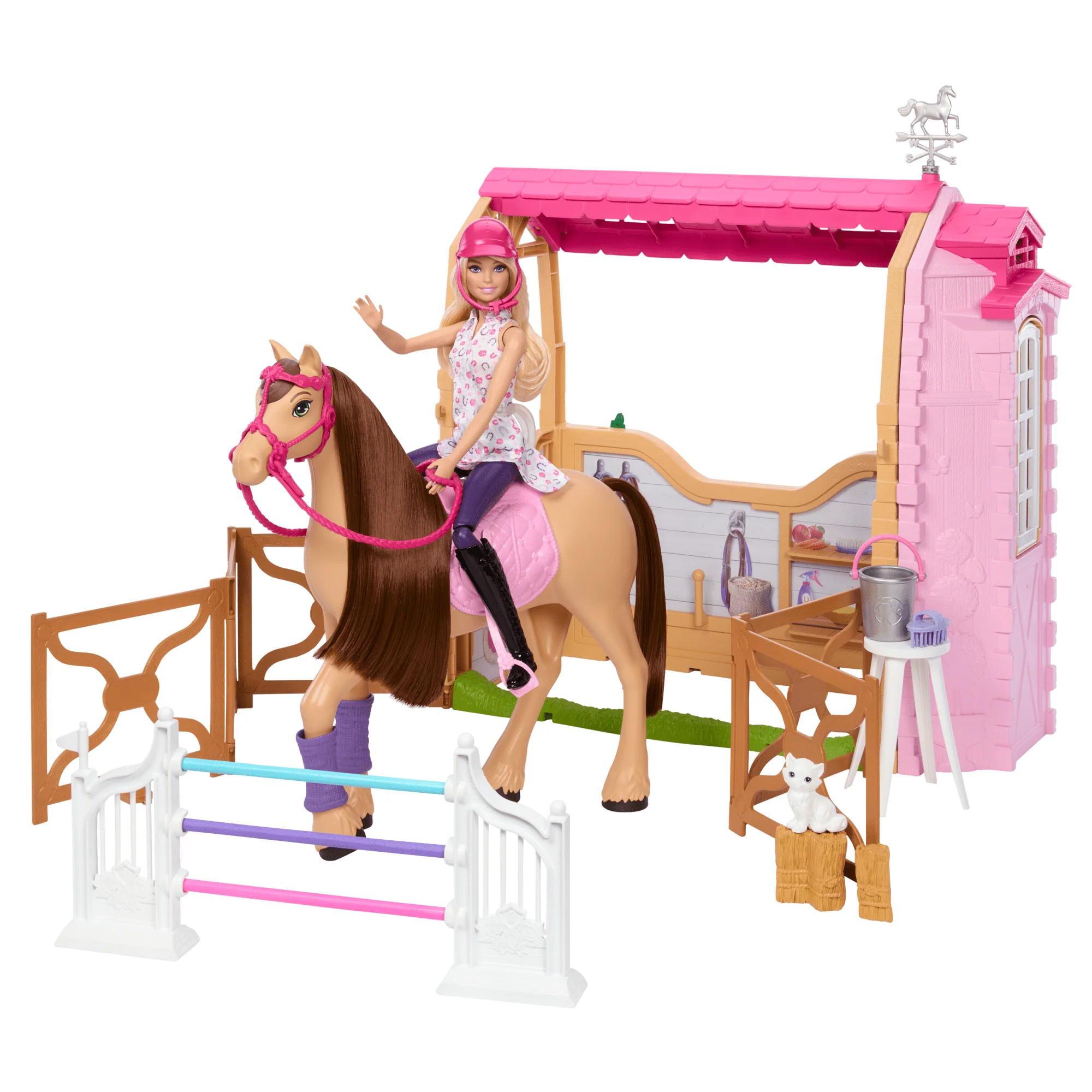 Barbie Mysteries The Great Horse Chase Barbie Σετ Στάβλος Με Κούκλα, Άλογο Και Αξεσουάρ, 25+ Κομμάτια - Image 5