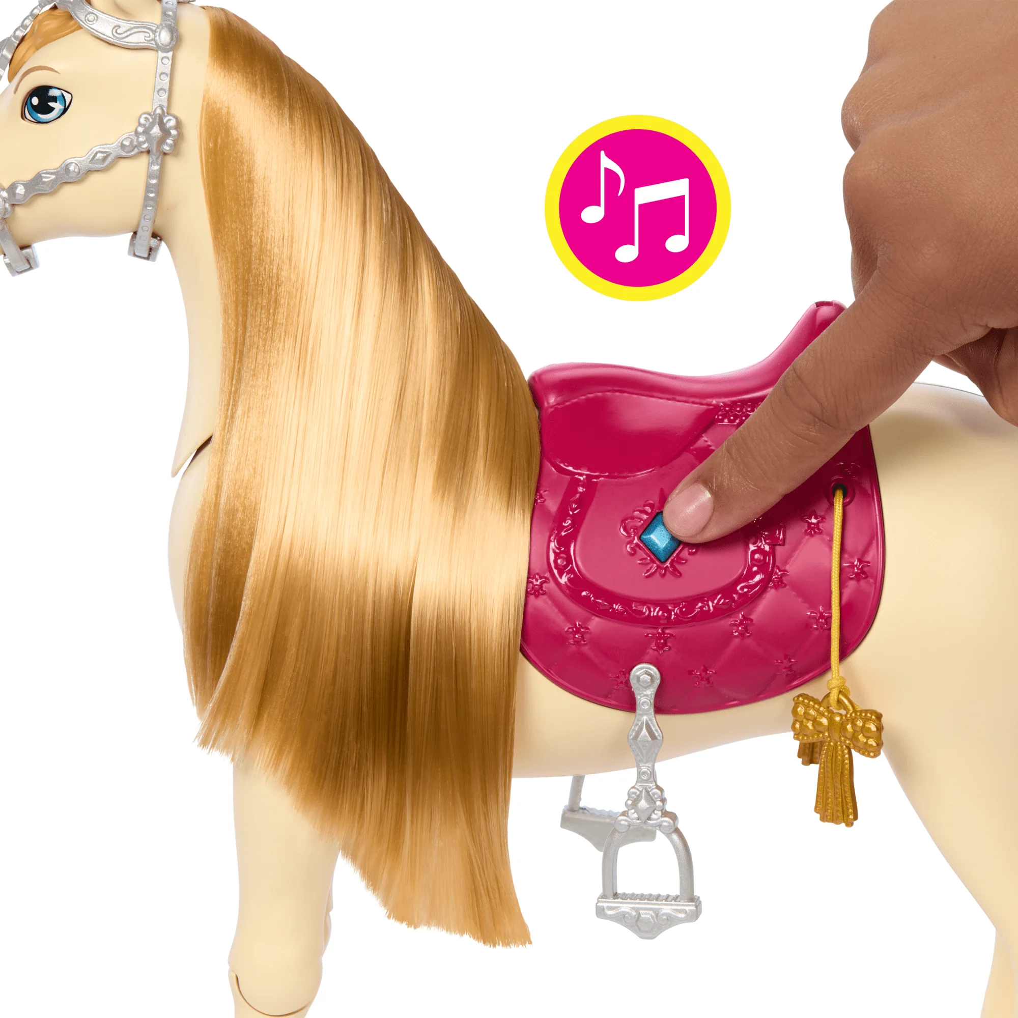 Barbie Mysteries The Great Horse Chase Διαδραστικό Άλογο Με Ήχους, Μουσική Και Αξεσουάρ - Image 5