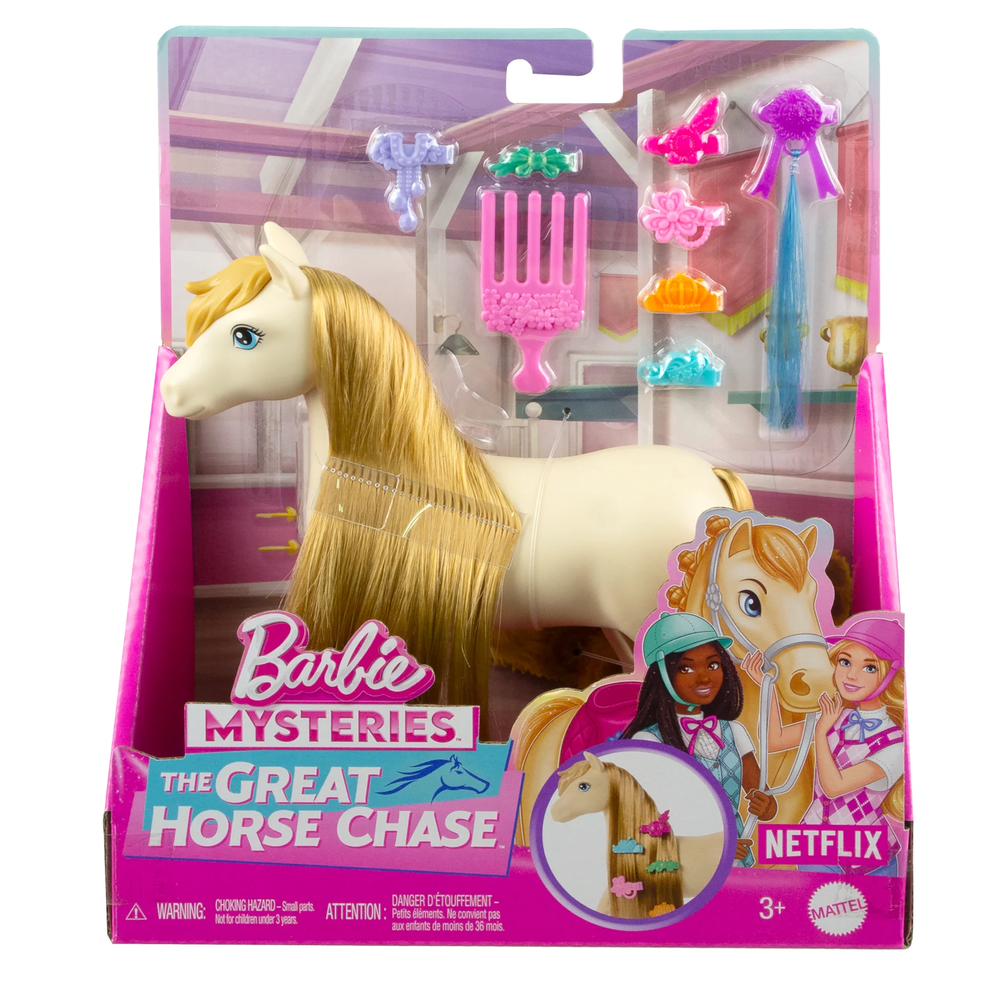 Poni De Juguete Y Accesorios De “Barbie Mysteries: The Great Horse Chase” (Los Estilos Pueden Variar) - Image 6