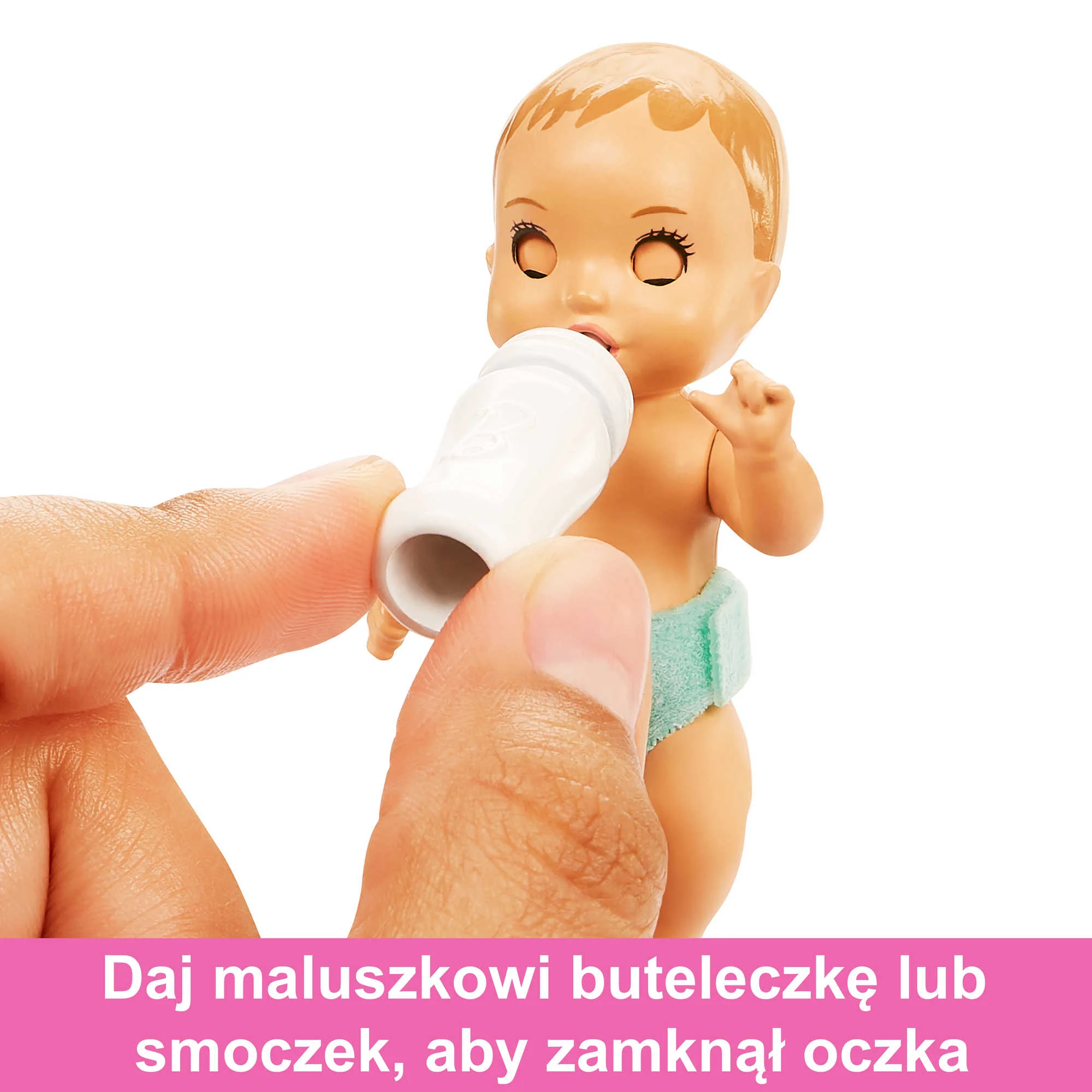 Barbie Opiekunka Zestaw Usypianie maluszka + Lalka Skipper i bobas - Image 3