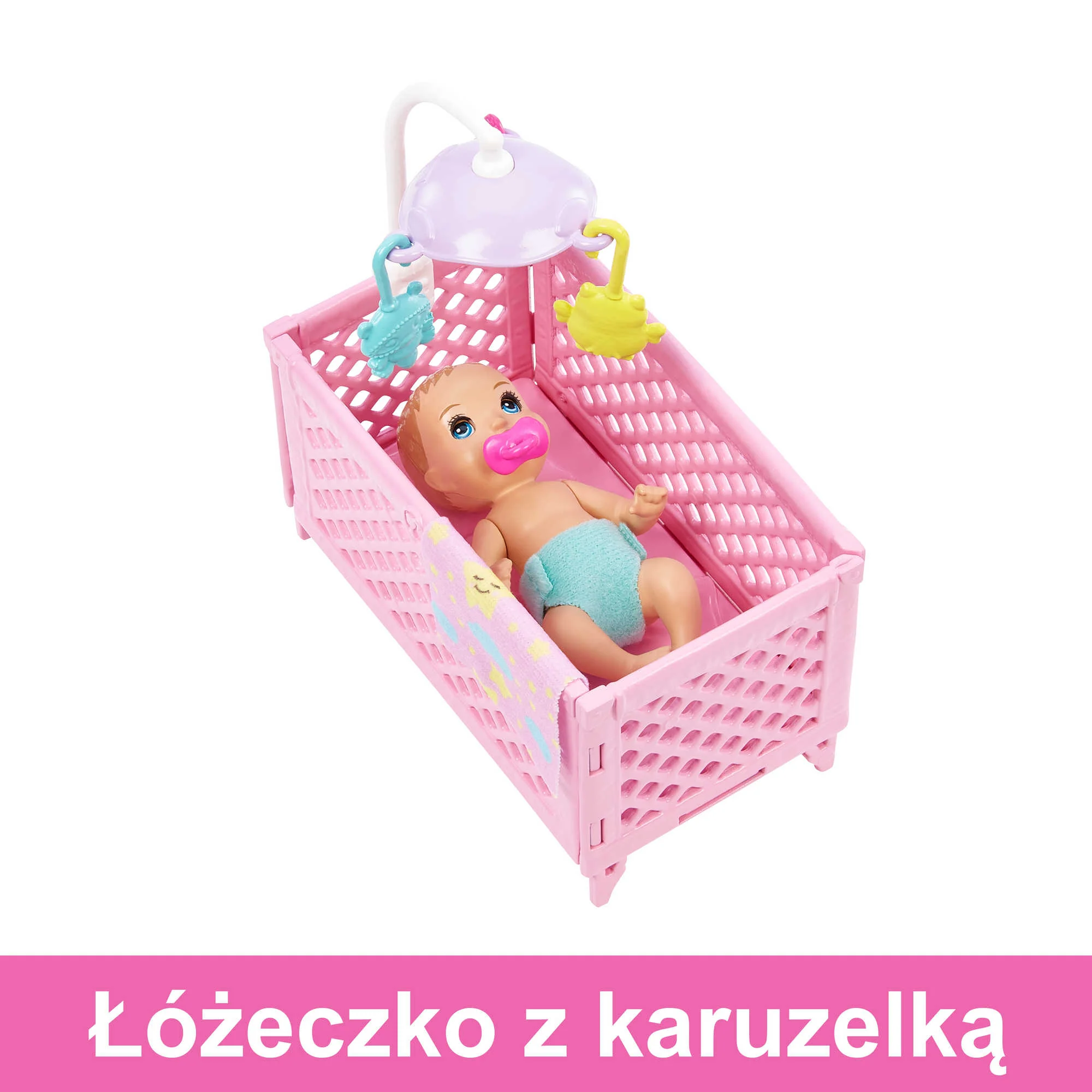 Barbie Opiekunka Zestaw Usypianie maluszka + Lalka Skipper i bobas - Image 4