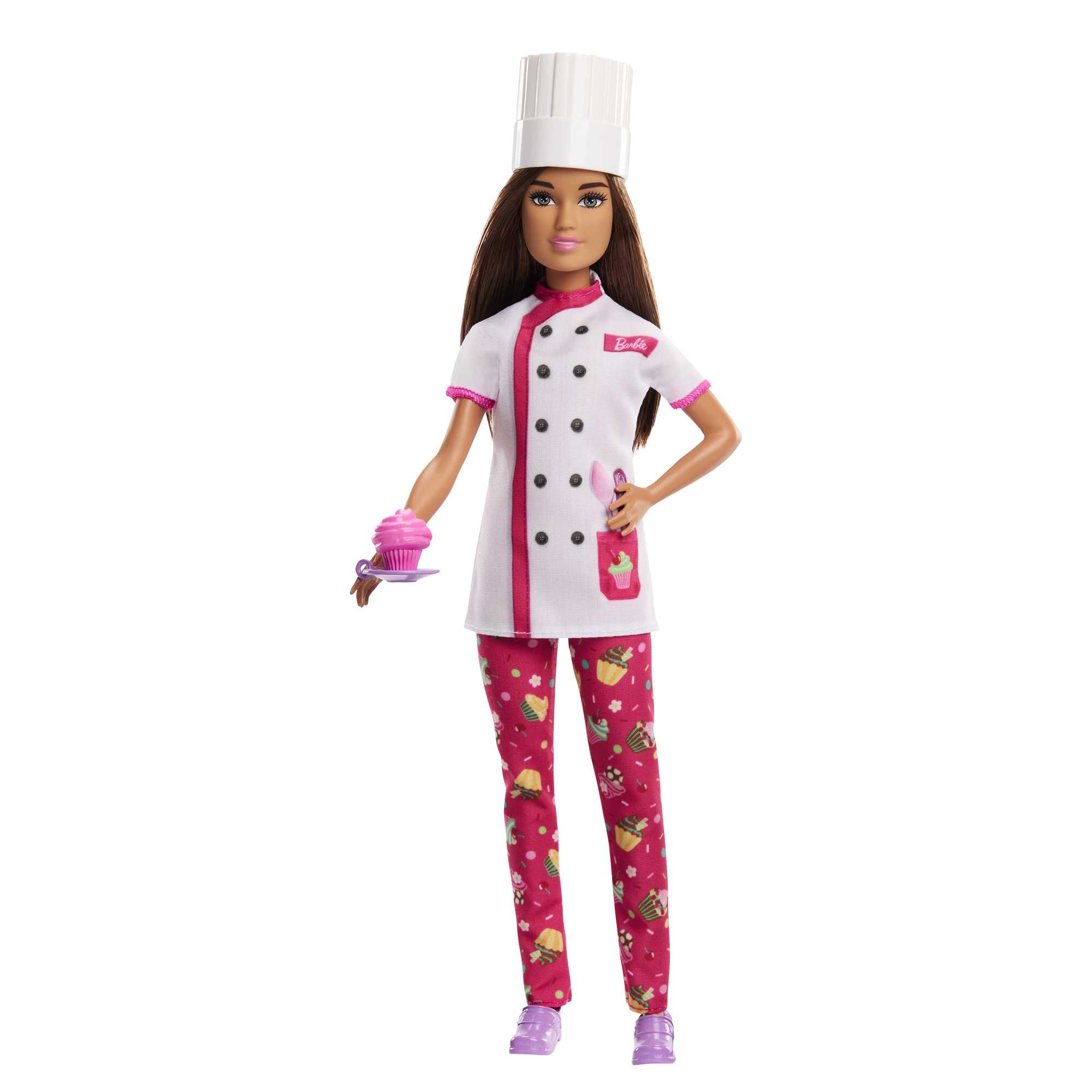 Barbie Tú Puedes Ser Chef Pastelera Muñeca Profesiones +3 Años