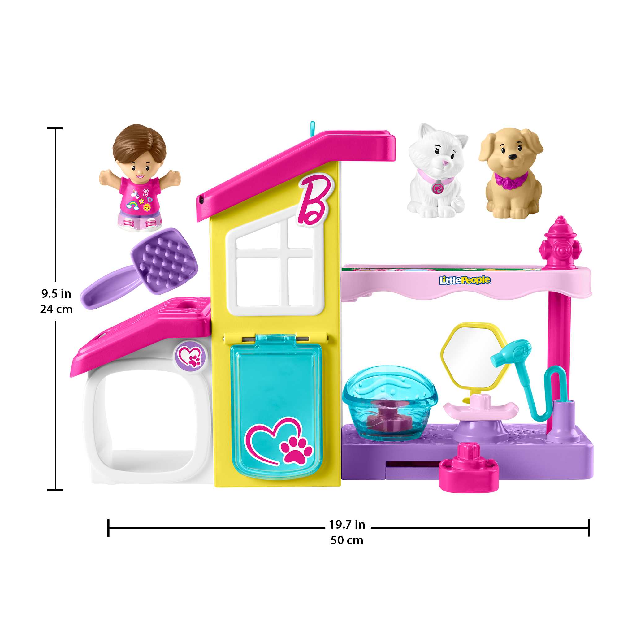 Barbie Little People Balneario De Mimos Para Mascotas - Image 7