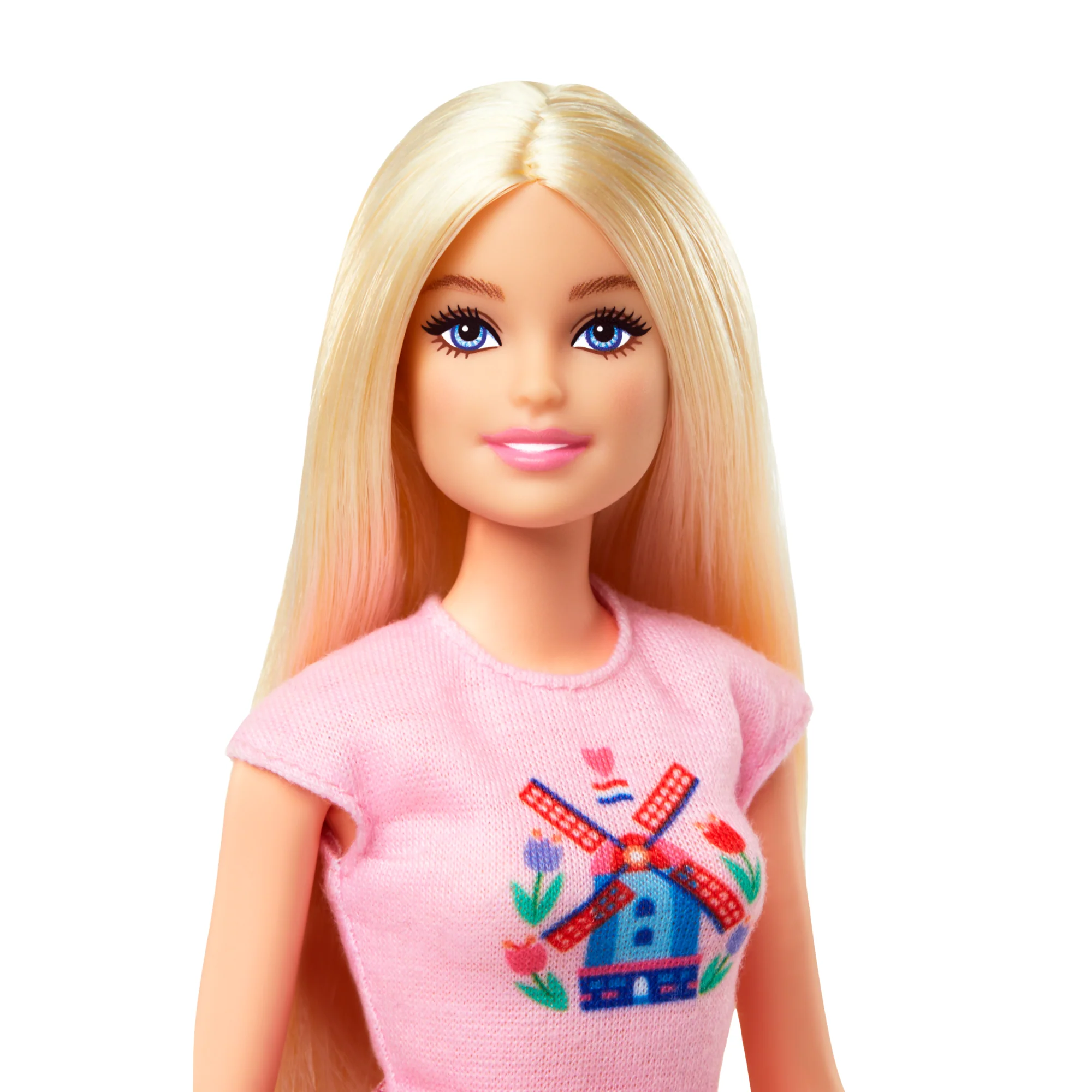 Conjunto De Muñeca De Pink Passport De Barbie De Holanda Con Bicicleta, Ropa Y Accesorios De Pícnic - Image 3