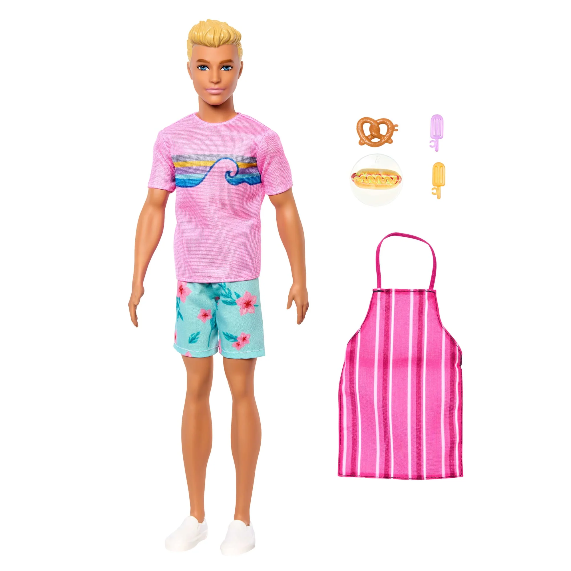 Barbie Plażowi Detektywi Ken Lalka i akcesoria Zestaw Zabawka filmowa 3+ - Image 4