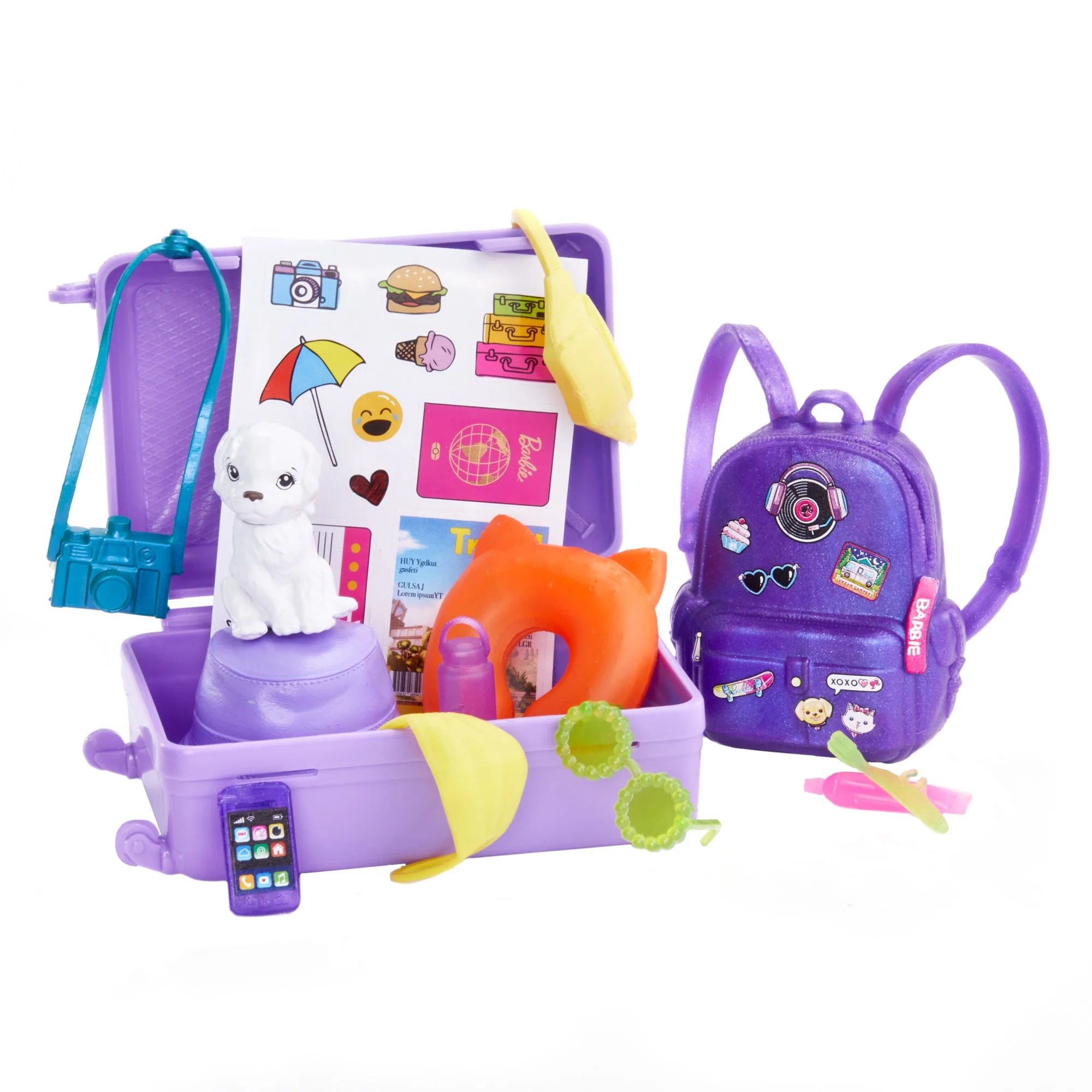 Barbie Pop En Accessoires, Reisset Met Teresa Pop En Puppy - Image 4
