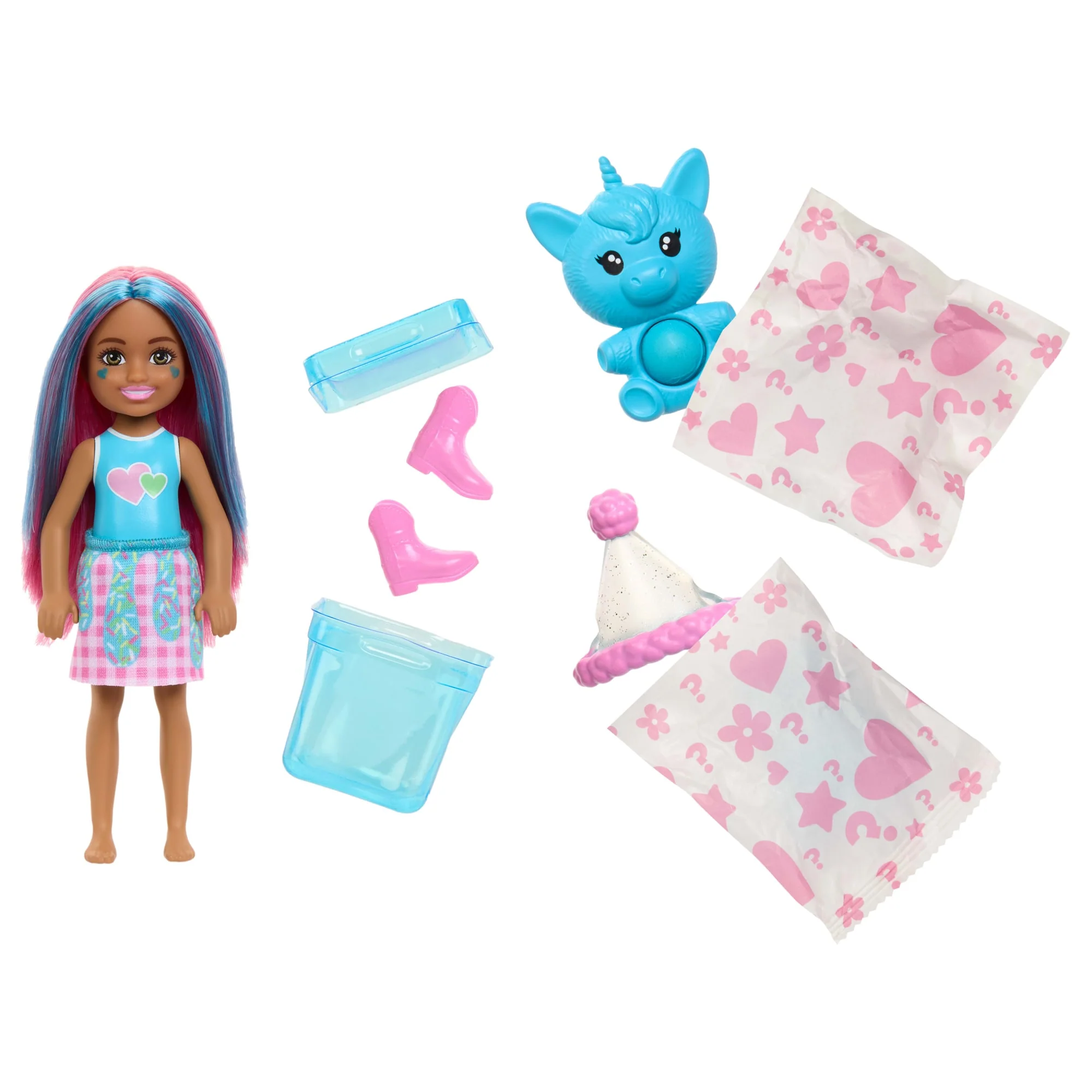 Barbie Chelsea Pop Reveal Serie Frullati, Bambola Profumata E Con Effetto Cambia Colore (I Modelli Possono Variare) - Image 4