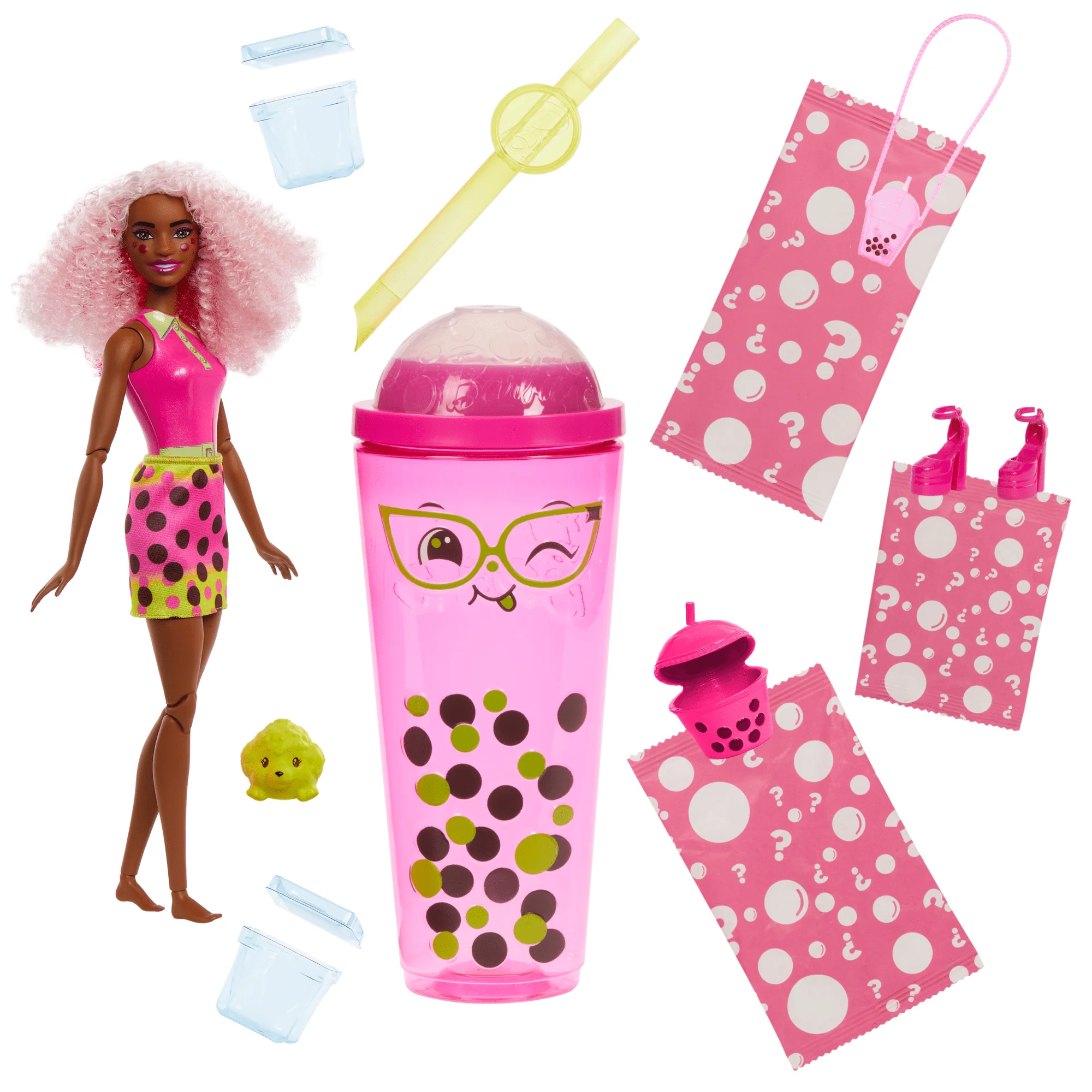 Barbie Pop Reveal Bubble Tea Series Fashion Doll & Accessories Set With 8 Surprises - Image 2