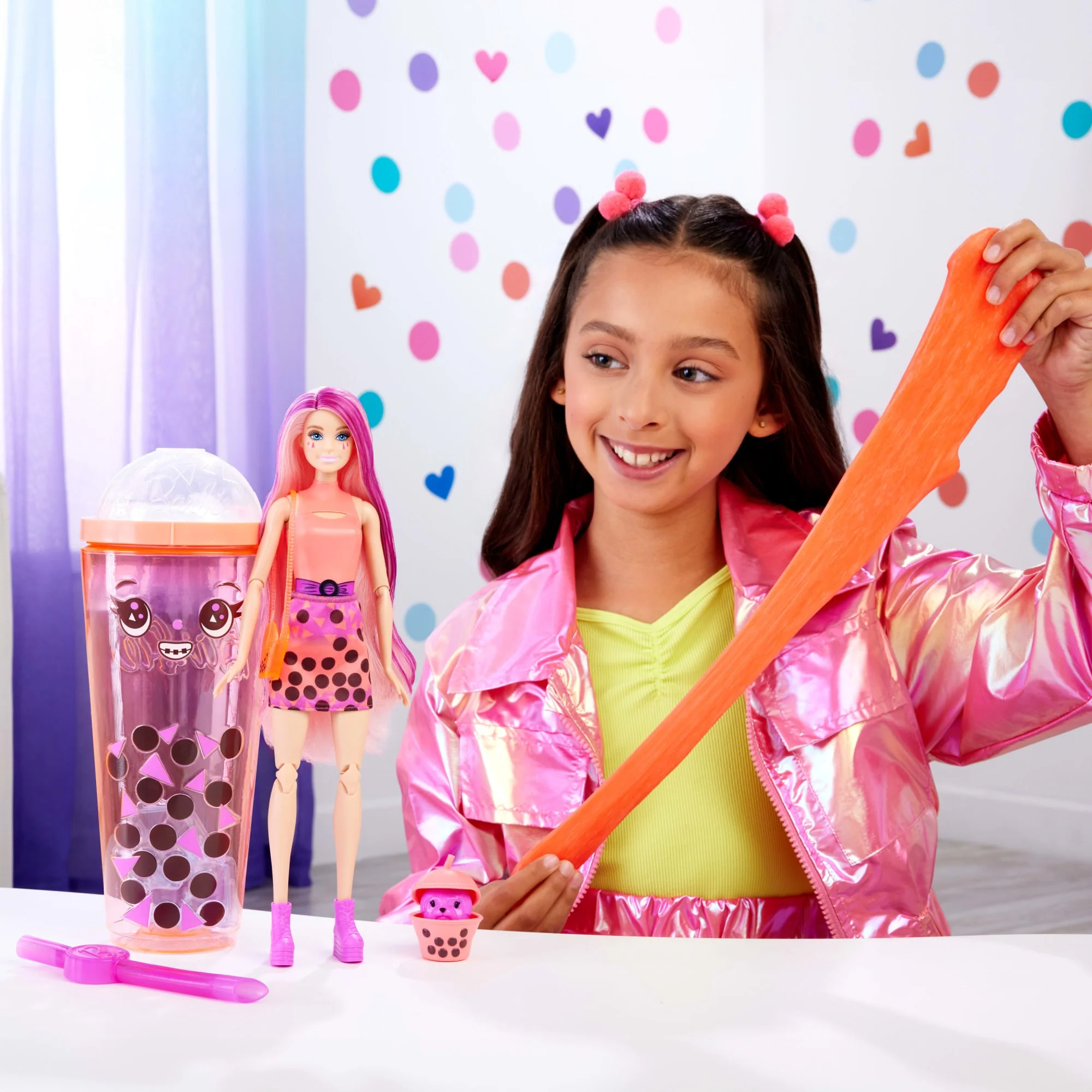 Barbie Pop Reveal Bubble Tea Series Fashion Doll & Accessories Set With 8 Surprises - Image 5