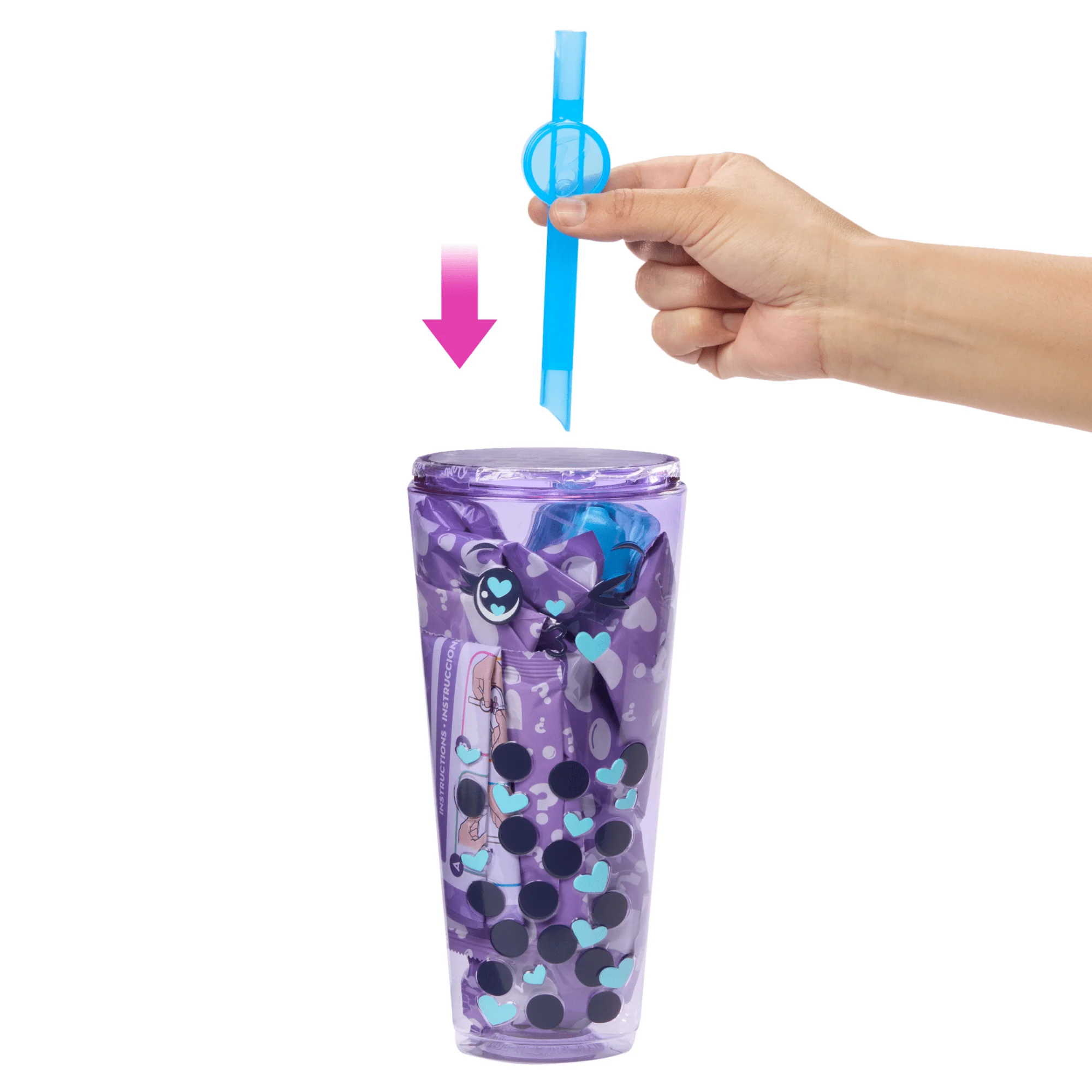 Barbie Pop Reveal Bubble Tea Series Fashion Doll & Accessories Set With 8 Surprises - Image 7