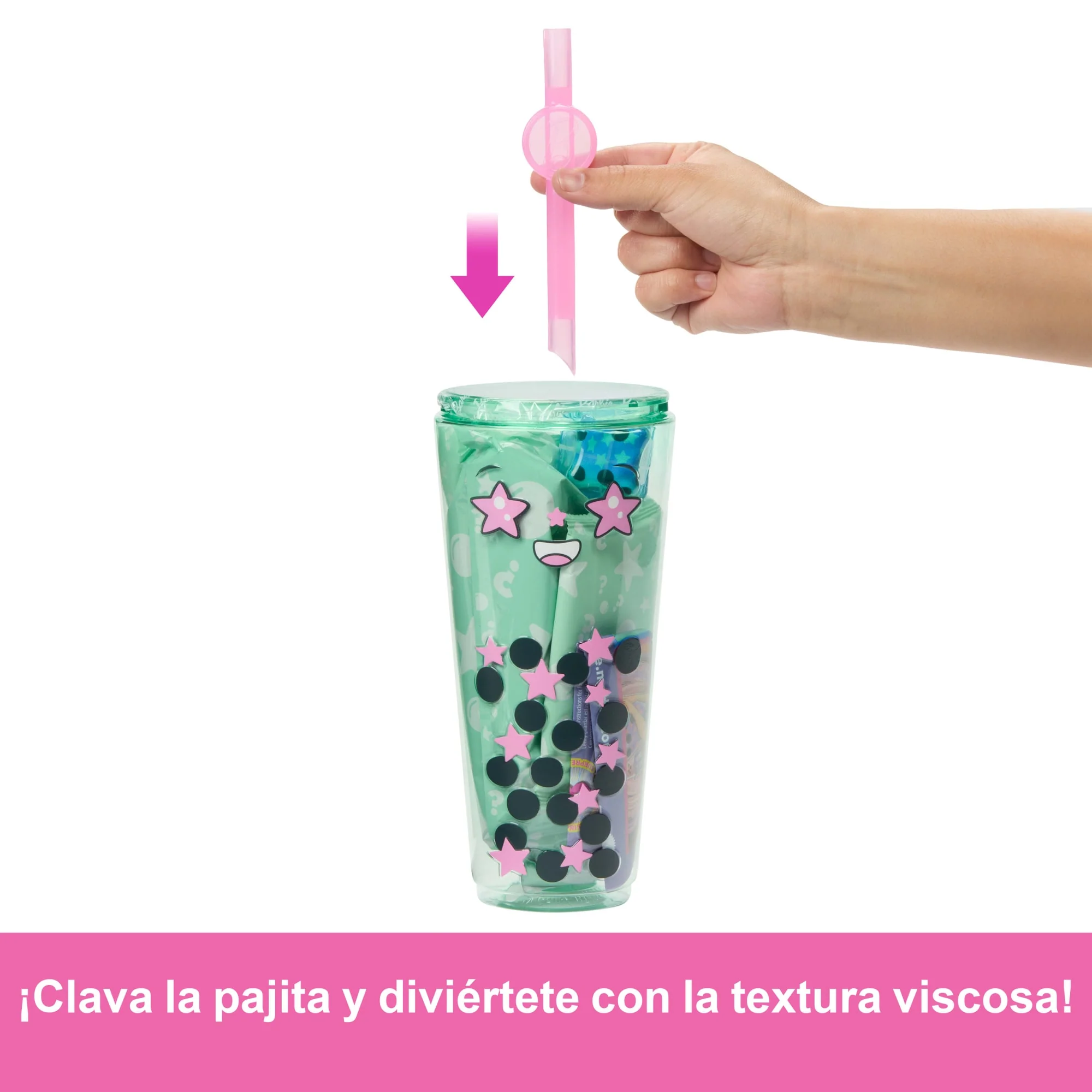 Conjunto De Muñeca Y Accesorios De La Colección Té De Burbujas De Barbie Pop Reveal Con Muñeca De Moda Con Aroma A Té Verde - Image 3