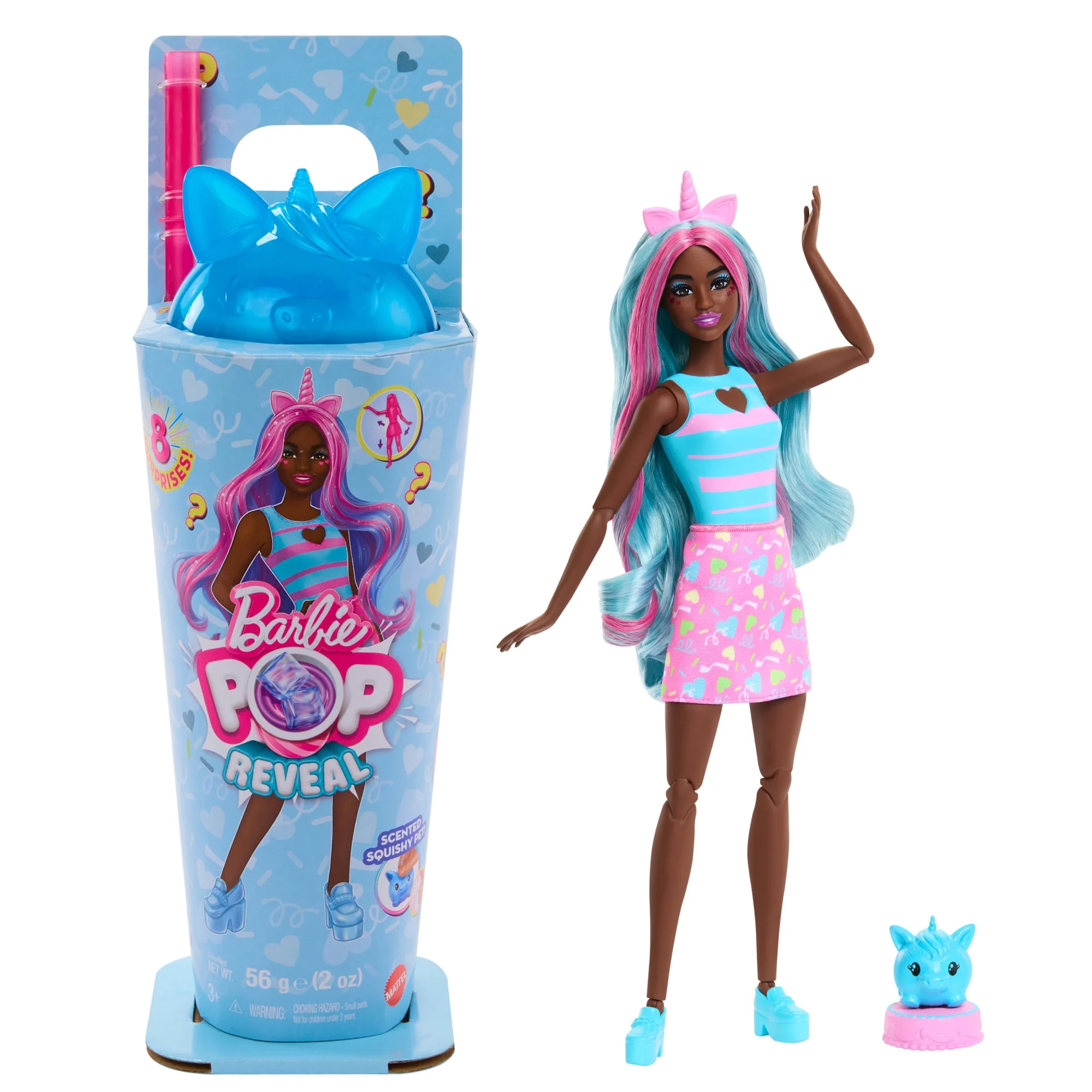 Barbie Pop Reveal Shakes Series Doll & Accessories Set With Scent & Pet - Image 5