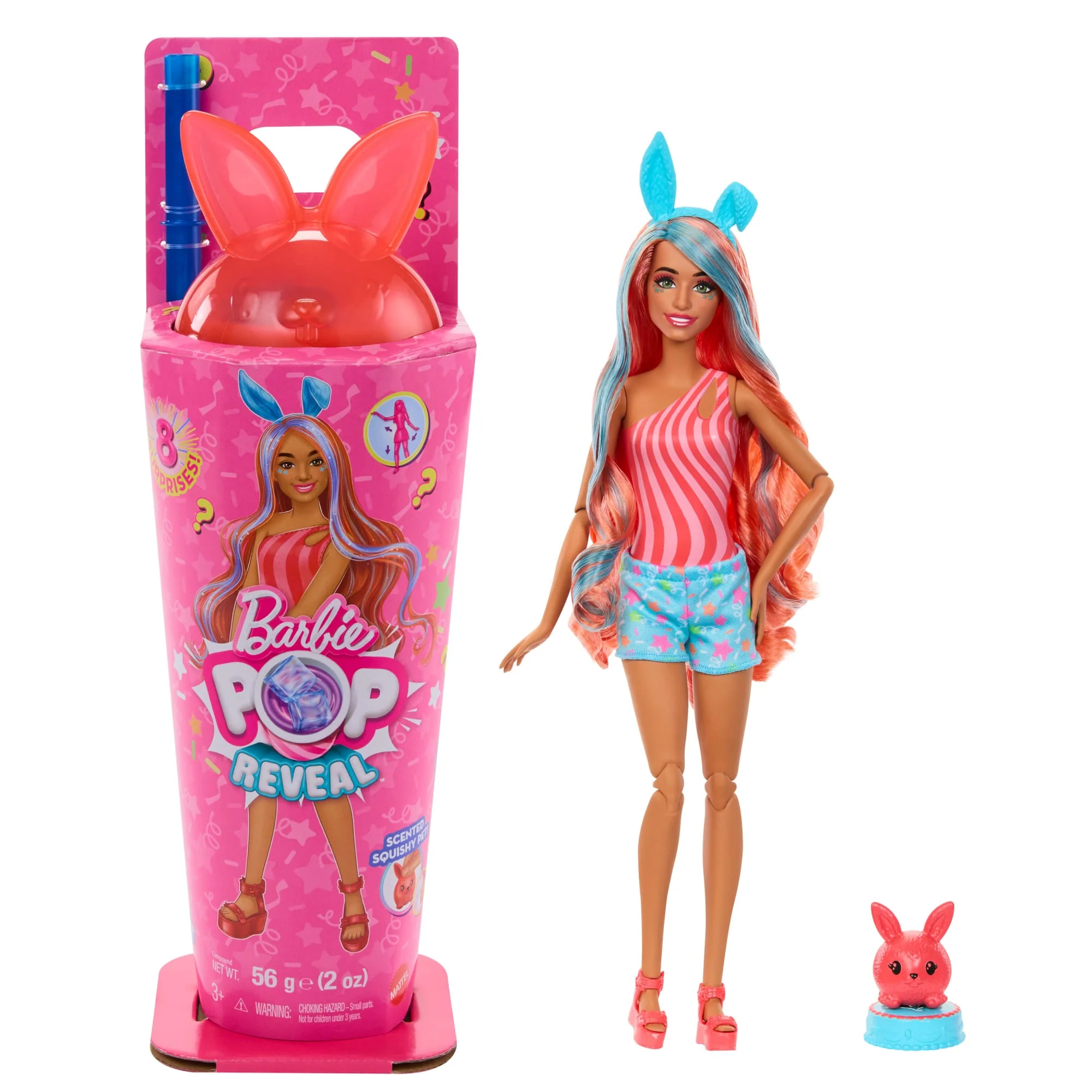 Muñeca De Moda Barbie Pop Reveal Dulce Gatito De La Colección Batidos Con Accesorios Y Aroma