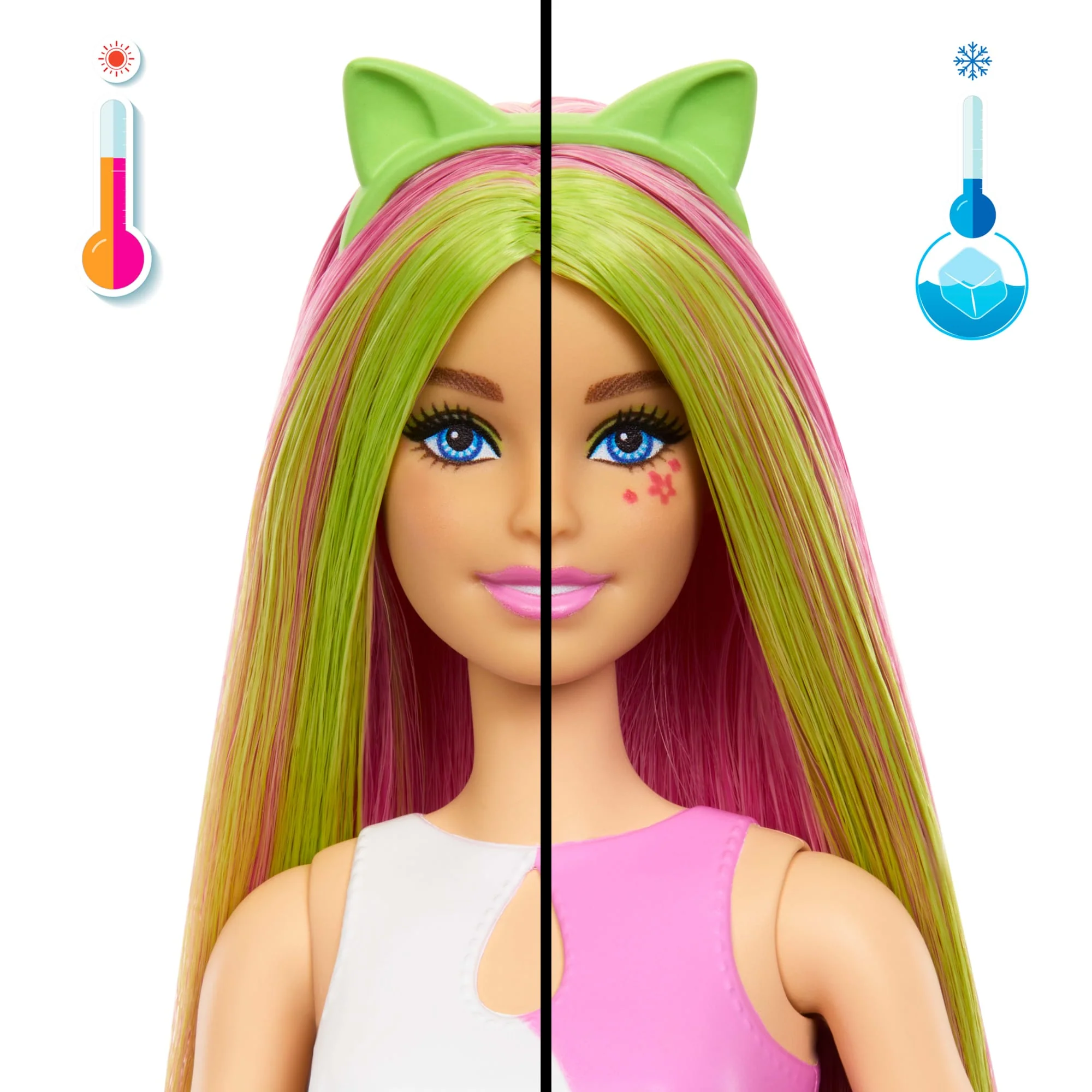 Barbiepop Pop Reveal Milkshake-Reeks Pop En Accessoires, Geurige, Felle Modepop Met Konijn (Stijlen Kunnen Variëren) - Image 5