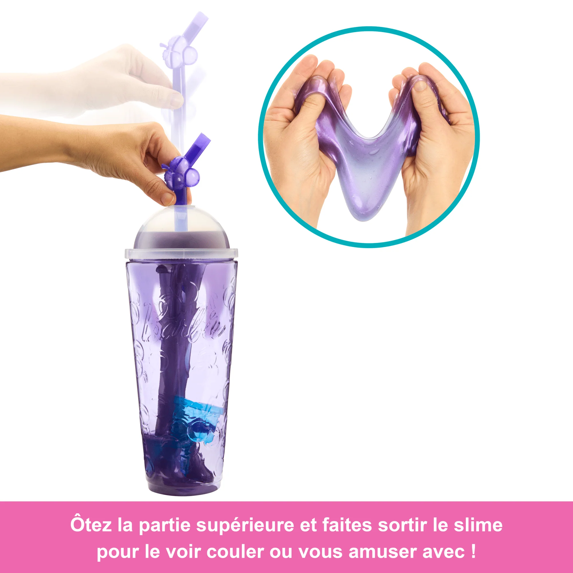 Barbie-Pop Reveal Série Fruit-Poupée Parfum Jus De Raisin Pétillant - Image 6