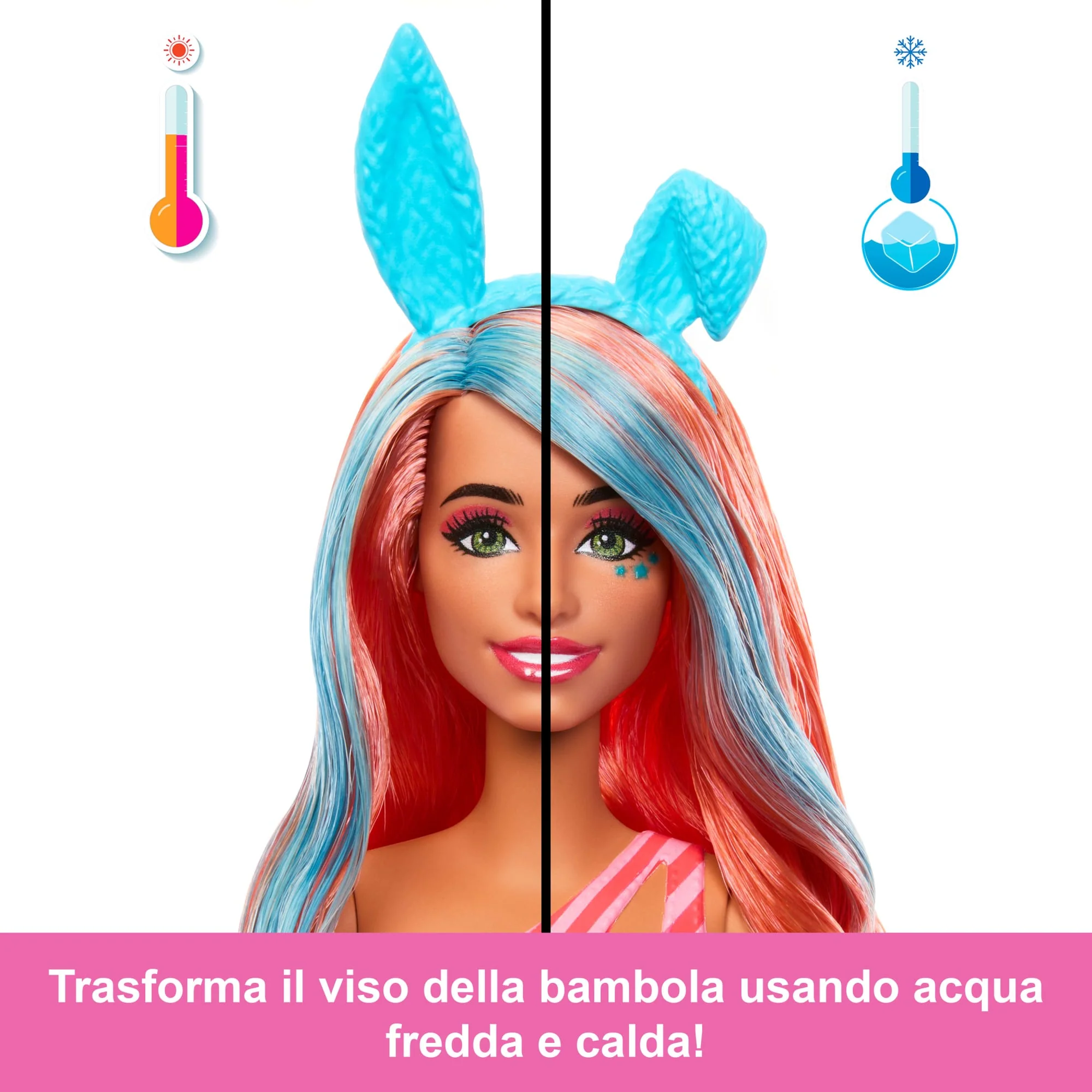Barbie Pop Reveal Serie Frullati, Bambola Gattino Profumata, Set Bambola E Accessori - Image 5
