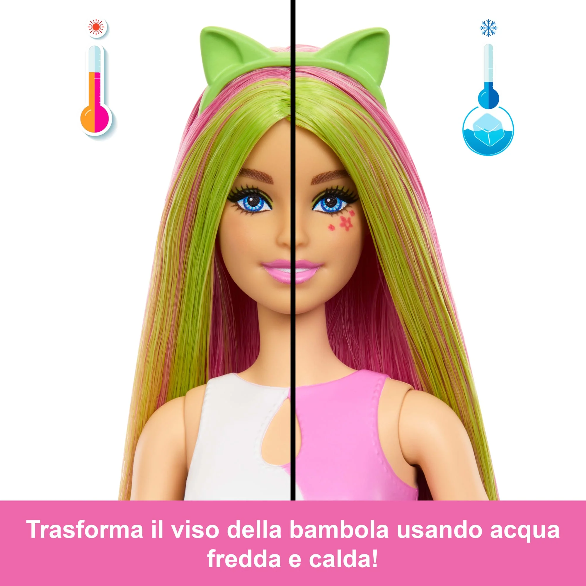 Barbie Pop Reveal Serie Frullati, Bambola Coniglietto Profumata, Set Bambola E Accessori - Image 5
