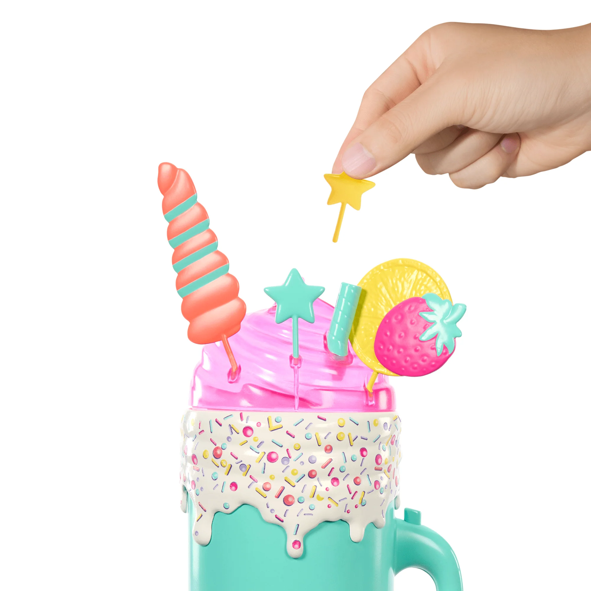Kokulu Bebek Ve Yumuşacık Kokulu Evcil Hayvan Gibi 15'Ten Fazla Sürpriz Içeren Barbie Pop Reveal Sürprizli Bardak Oyun Seti - Image 5