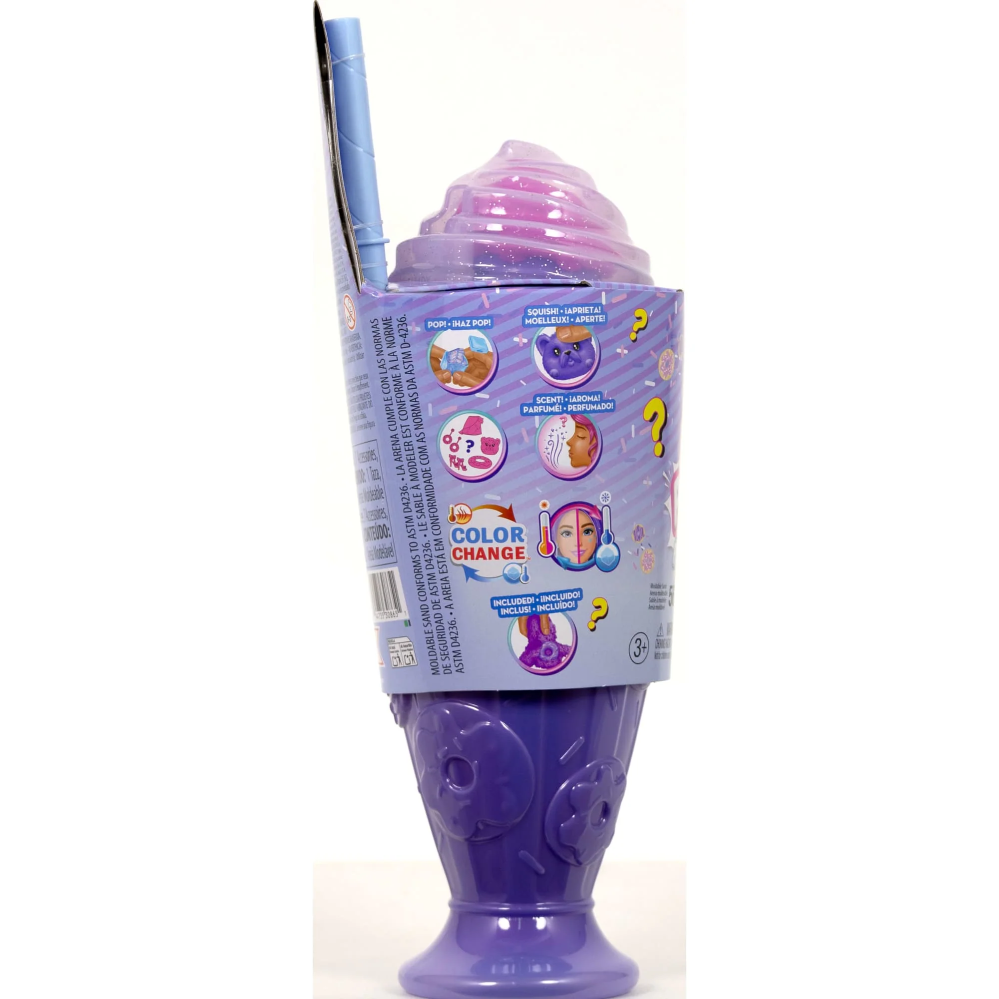 Barbie Pop Reveal Treat-Serie Set Aus Puppe Und Zubehör, Donut Dreams Modepuppe Und Haustier - Image 5