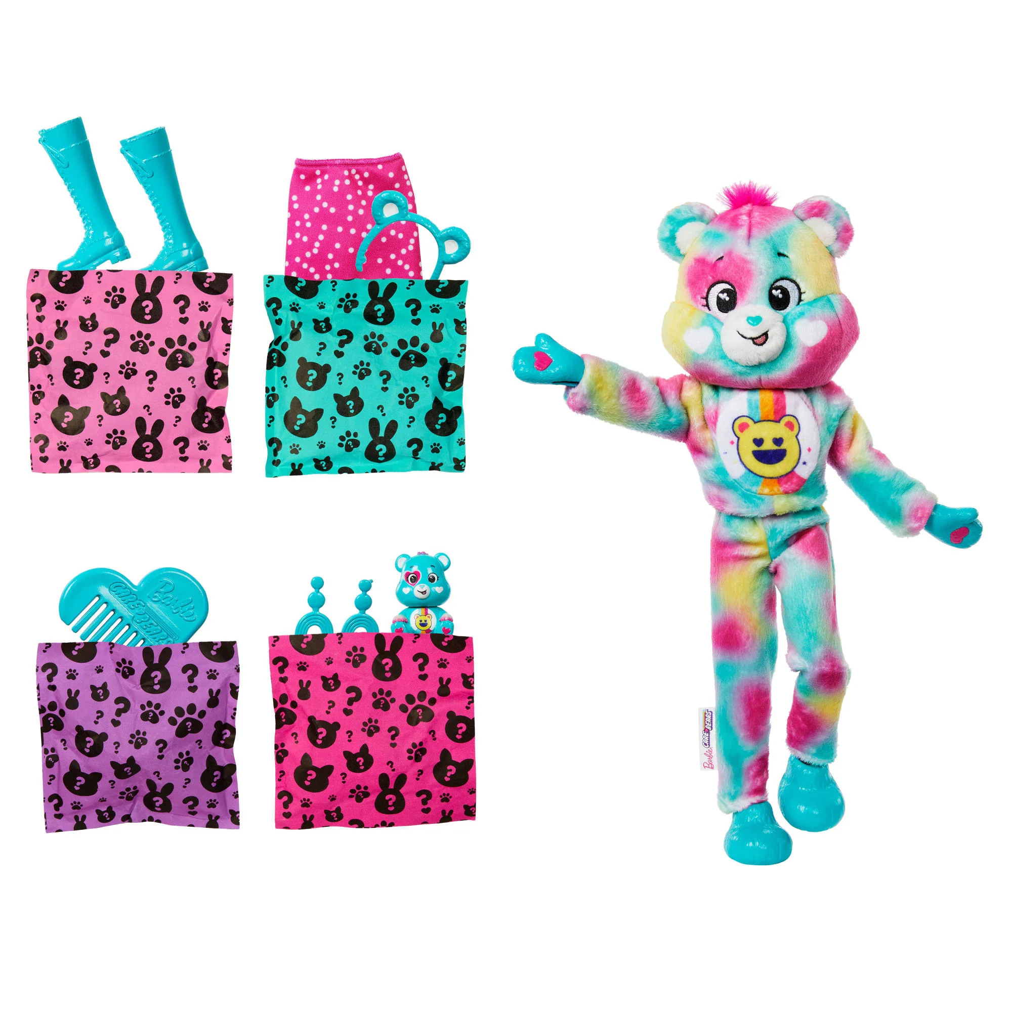 Barbie-Poupée Barbie Cutie Reveal Bisounours-Avec 10 Surprises - Image 4