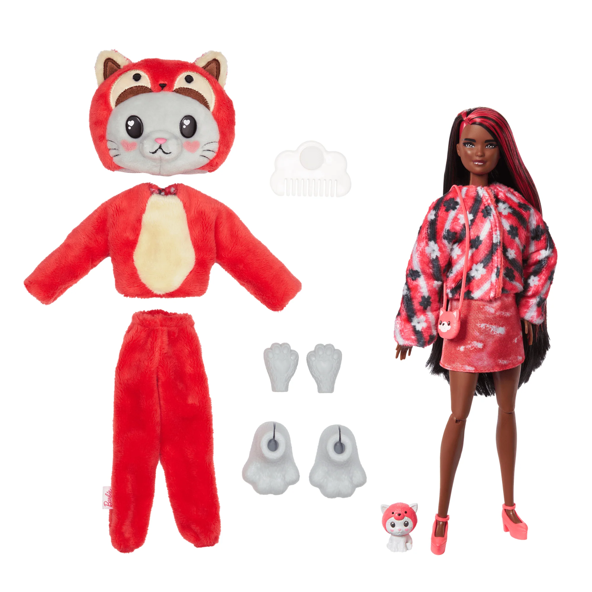 Barbie-Cutie Reveal-Poupée Sur Le Thème Des Costumes, Chaton Panda - Image 6