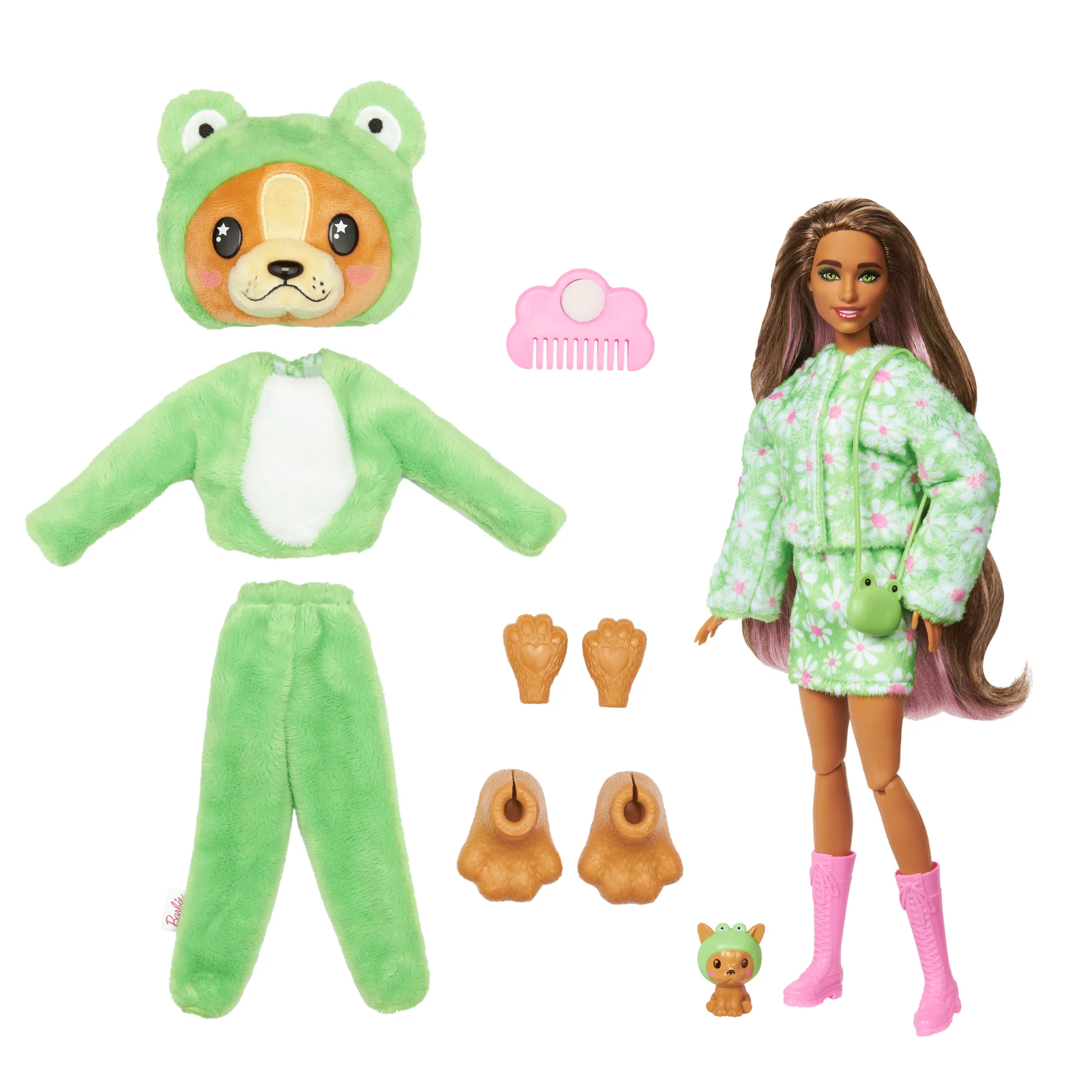 Barbie-Cutie Reveal-Poupée Sur Le Thème Des Costumes, Chiot Grenouille - Image 6