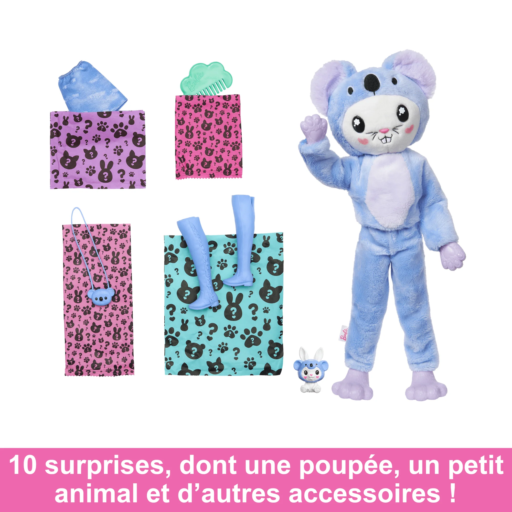 Barbie-Cutie Reveal-Poupée Sur Le Thème Des Costumes, Lapin Koala - Image 3