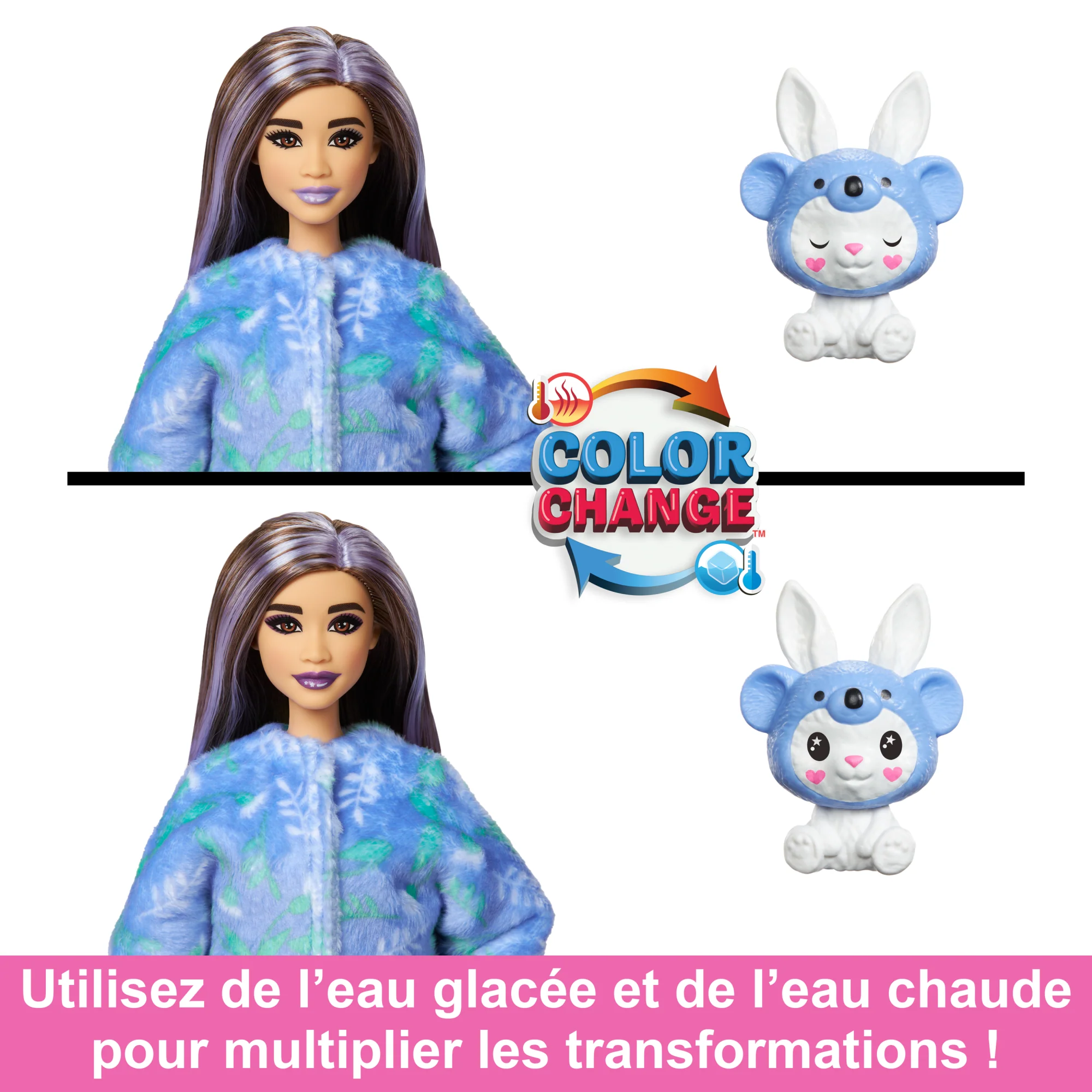 Barbie-Cutie Reveal-Poupée Sur Le Thème Des Costumes, Lapin Koala - Image 4