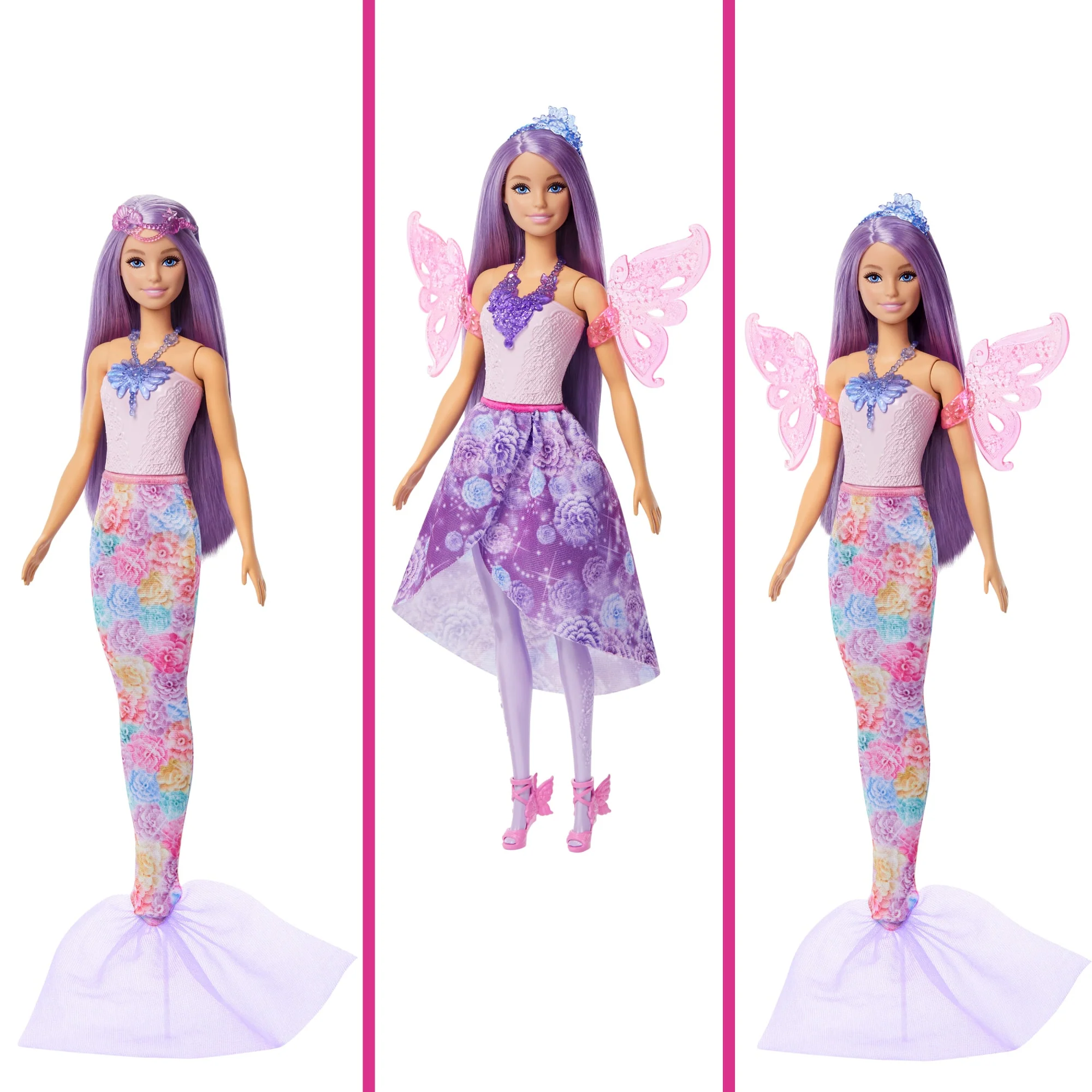 Barbie-Poupée Barbie Féerique-Coffret Avec Accessoires - Image 3