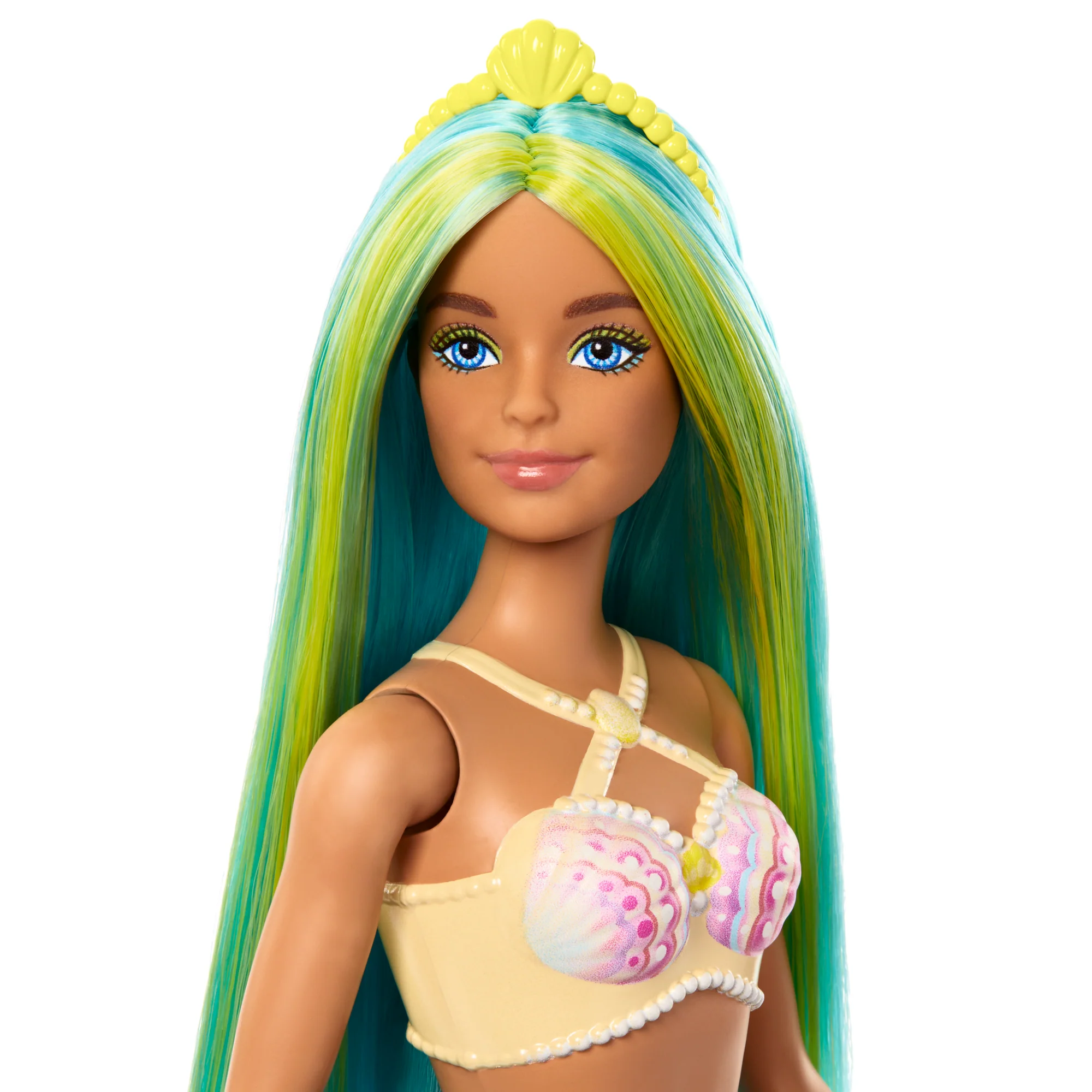 Barbie-Poupées Sirènes Avec Cheveux Et Nageoire Colorés Et Serre-Tête - Image 2
