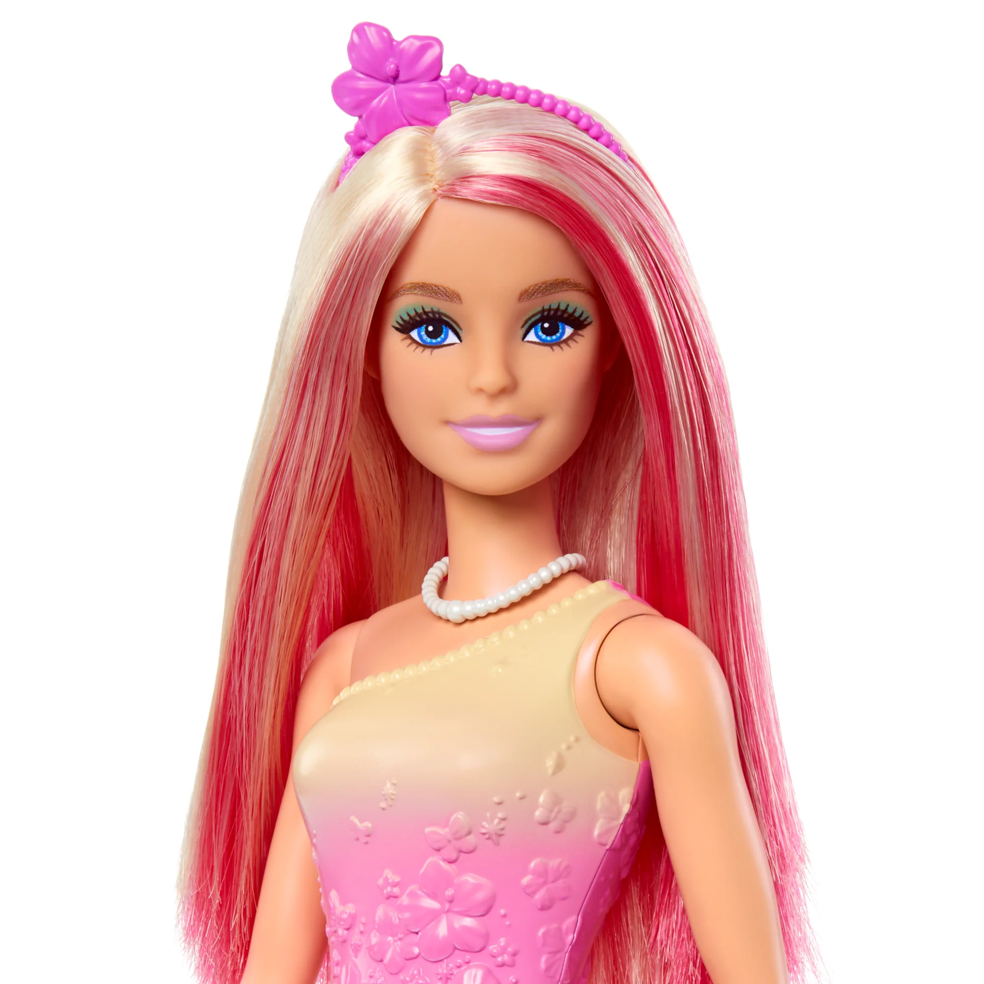 Barbie-Poupées Sirènes Avec Cheveux Et Nageoire Colorés Et Serre-Tête - Image 2